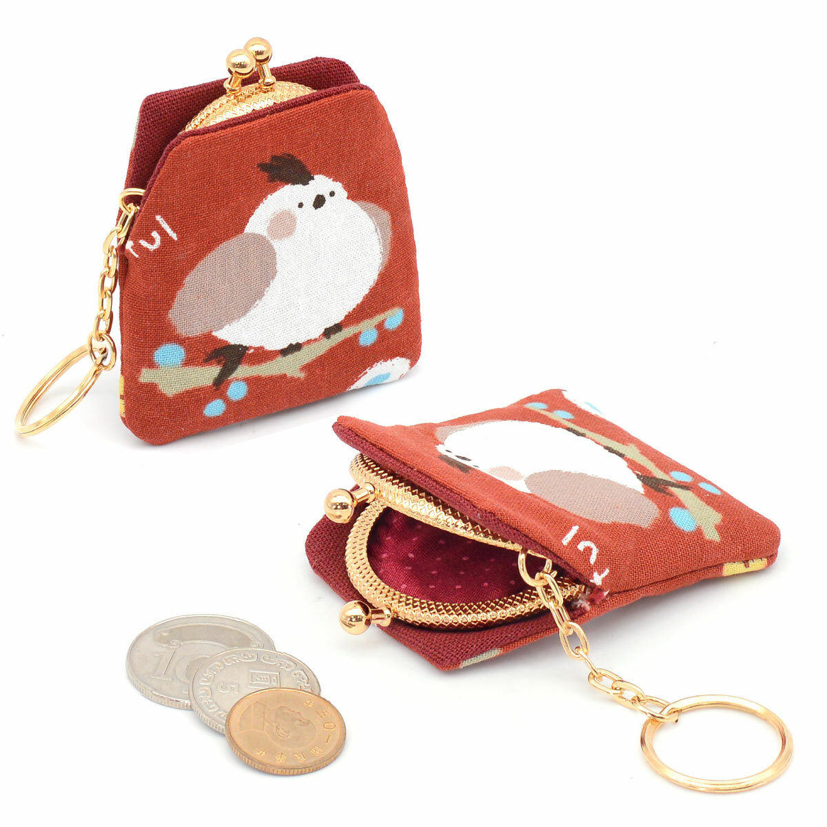 5公分鑰匙圈口金/個【贈御守三層口金包紙型】