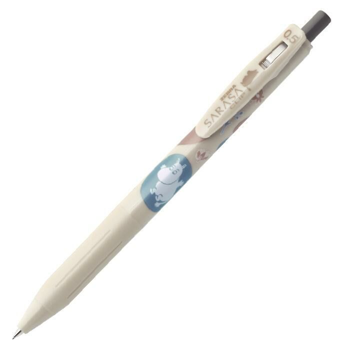 ムーミン サラサクリップ 『4色セット・パッケージあり』 0.5mm ゼブラ ジェルボールペン 新製品 限定品 ギフト クリスマス プレゼント かわいい おしゃれ