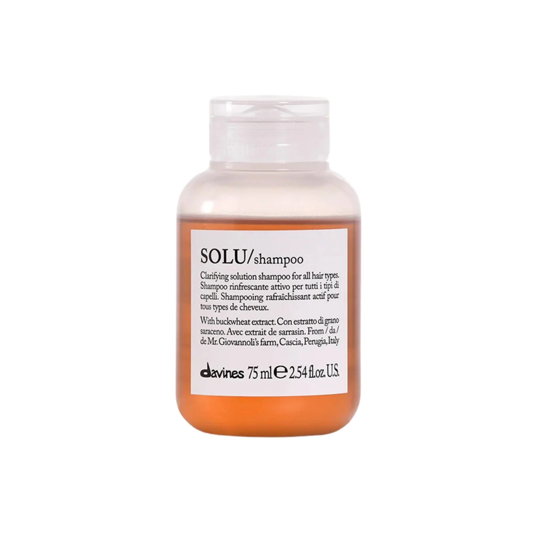 Davines SOLU Shampoo 潔淨洗髮露 75ml