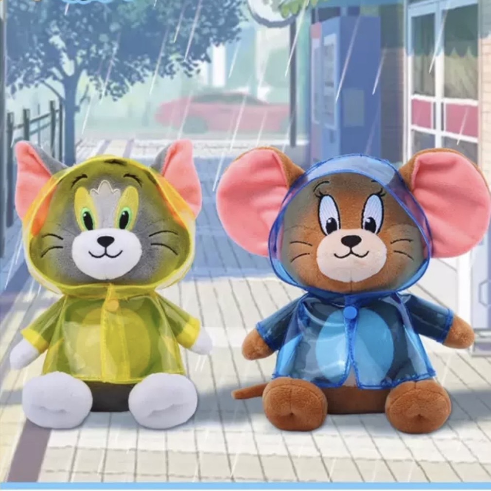 iSNEAKERS | TOM&JERRY 湯姆貓與傑利鼠 正版授權 雨衣裝 吊飾