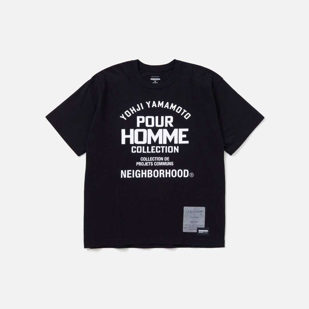 2024AW NEIGHBORHOOD NH X YOHJI YAMAMOTO TEE SS-2 山本耀司 聯名 短T 現貨 242PCYYN-ST02S