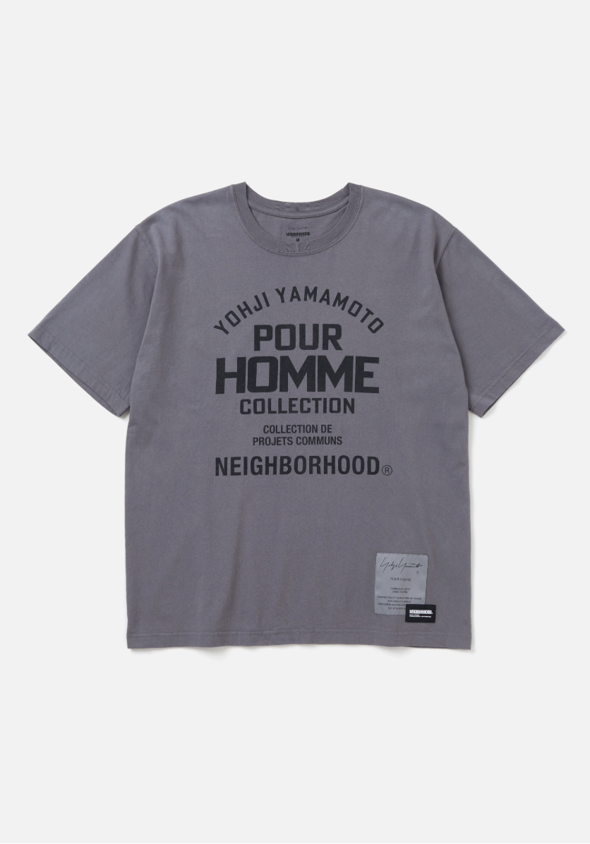 2024AW NEIGHBORHOOD NH X YOHJI YAMAMOTO TEE SS-2 山本耀司 聯名 短T 現貨 242PCYYN-ST02S