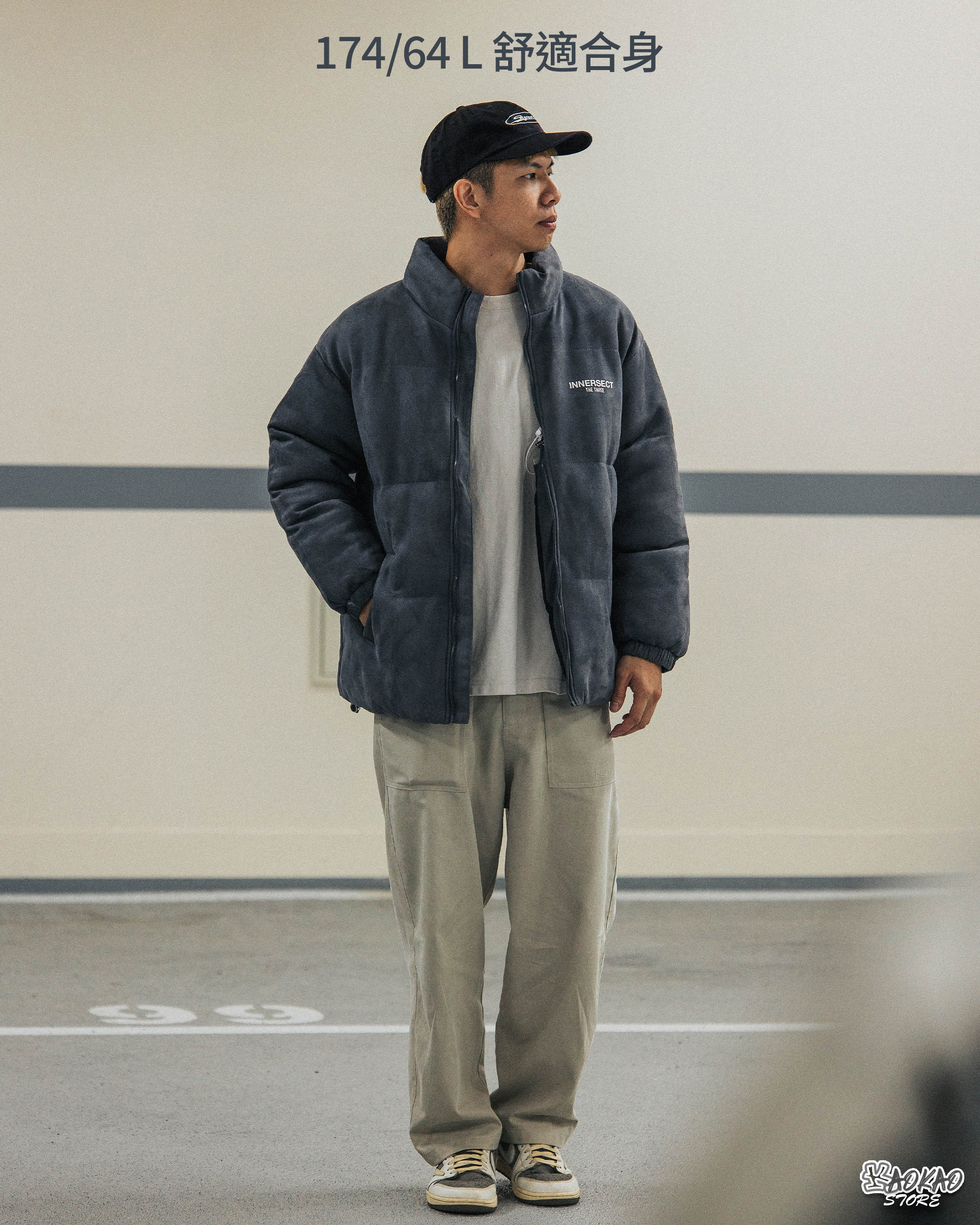 現貨 INNERSECT 三生萬物 麂皮鋪棉外套【INN23FWTCP74】
