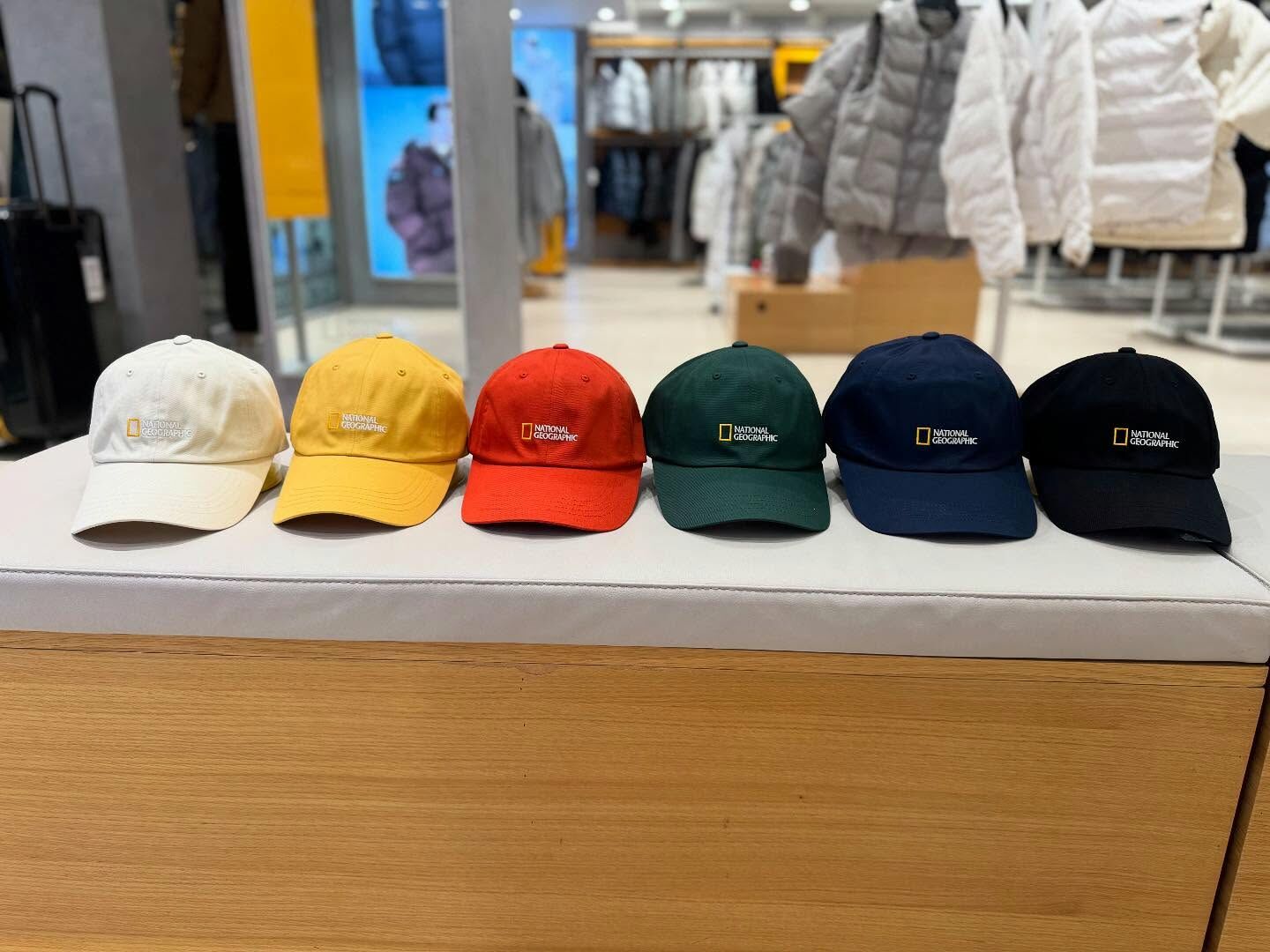 【代購】NATIONAL GEOGRAPHIC 國家地理 Small Logo Cap 基本款 鴨舌帽 帽子 255AHA010 / N255AHA510