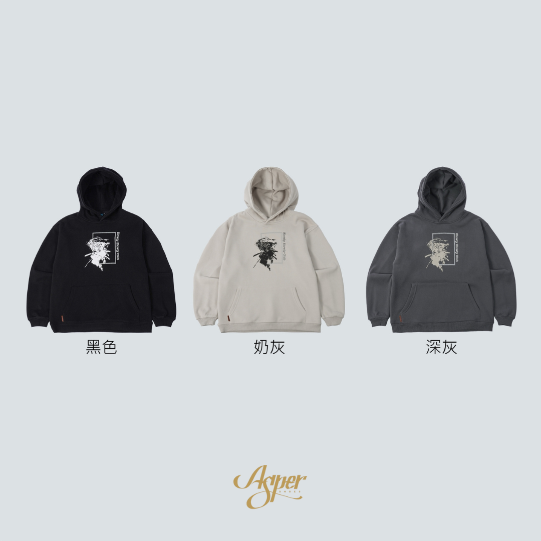 SBG 慢吞吞機械武士寶寶絨帽T SB1203