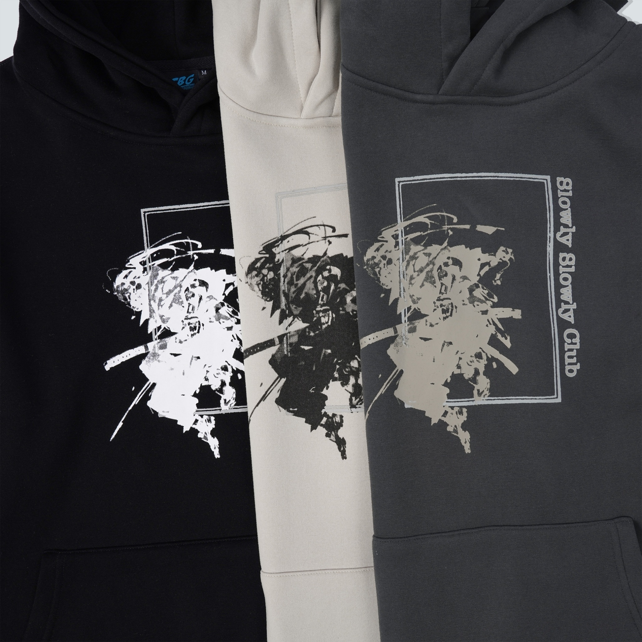 SBG 慢吞吞機械武士寶寶絨帽T SB1203