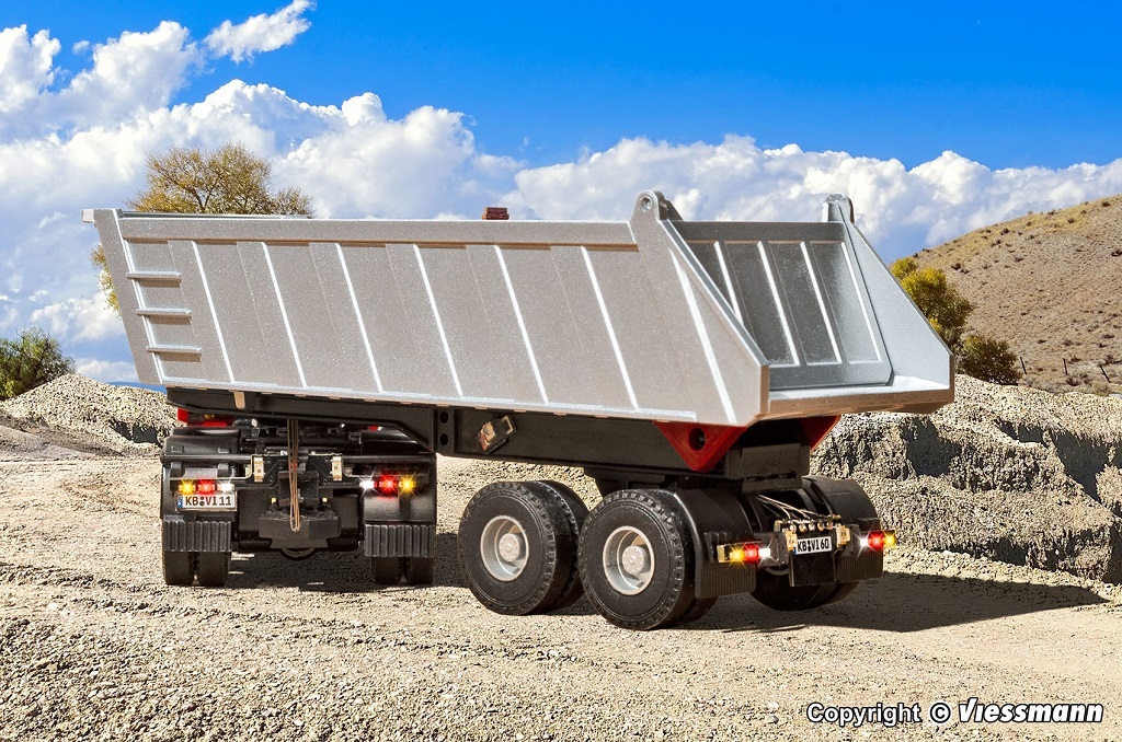 Viessmann 8211 HO規 MEILLER MHKS 40/2 自走系統 自卸拖車.無車頭