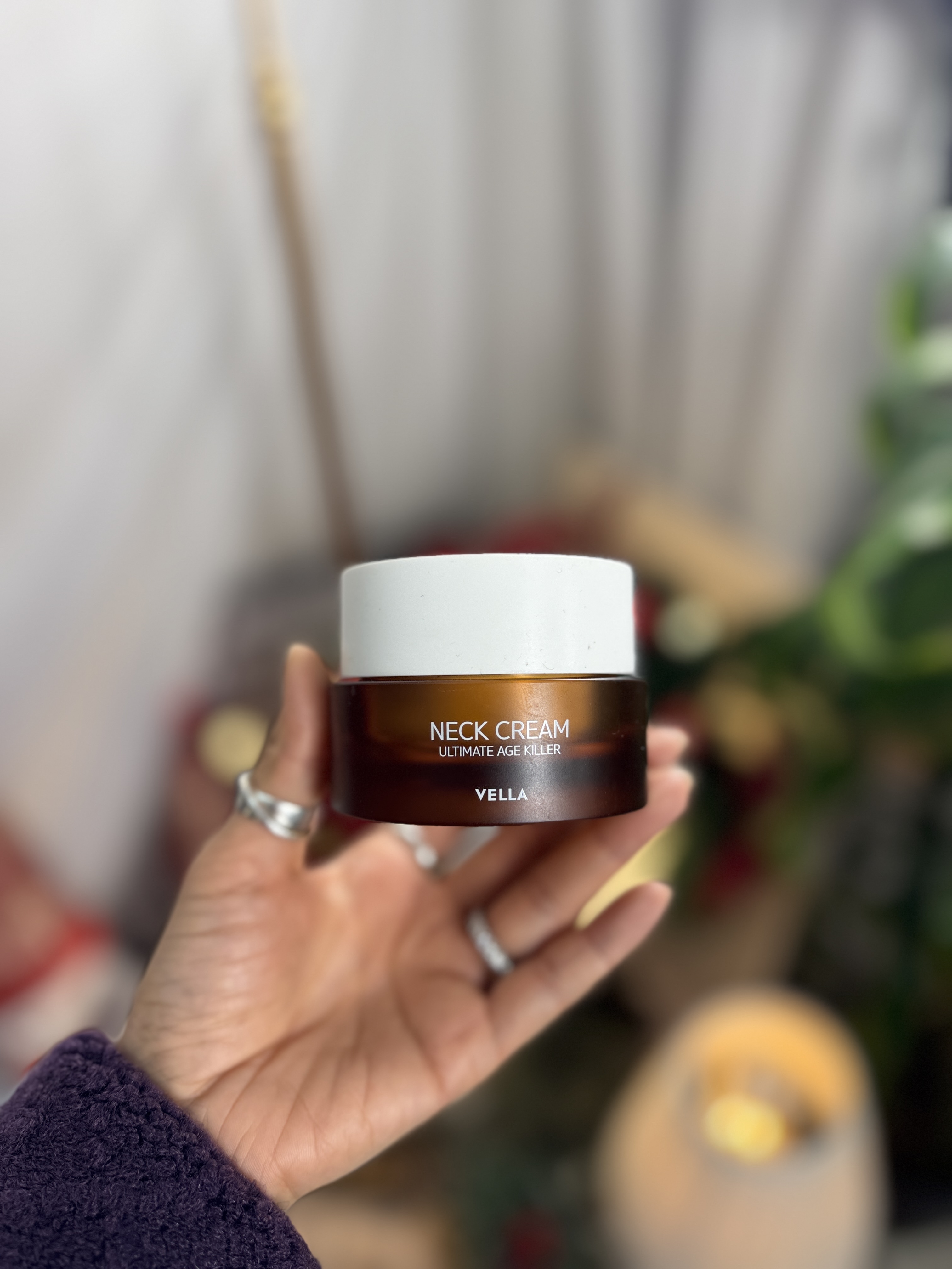 【 VELLA 】韓國第四代小熨斗緊緻撫紋頸霜50ML