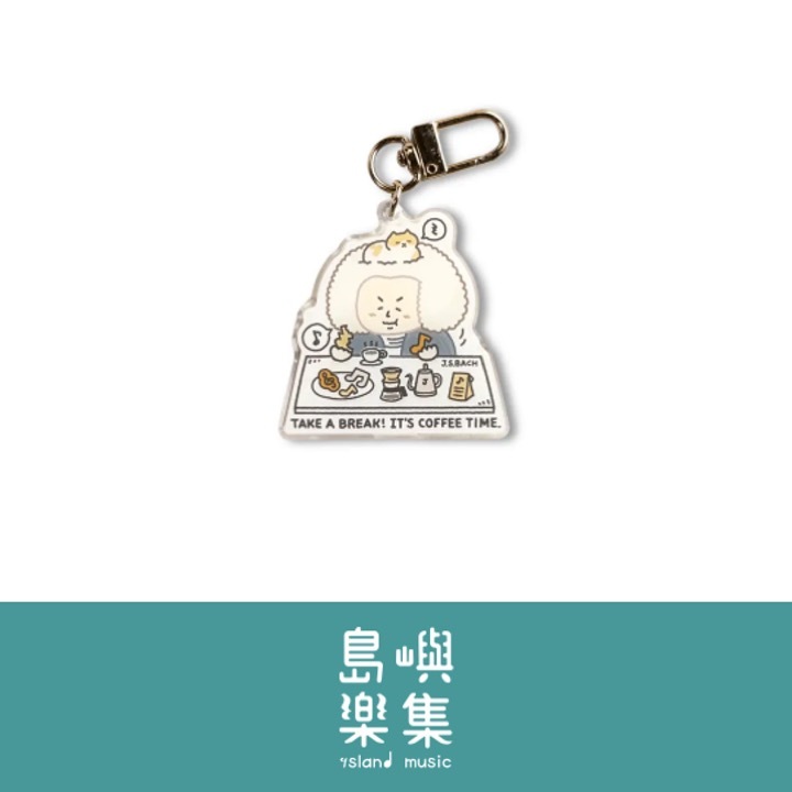 【巴赫】雙面壓克力吊飾