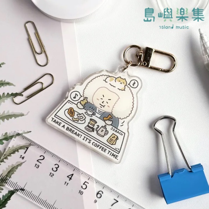 【巴赫】雙面壓克力吊飾