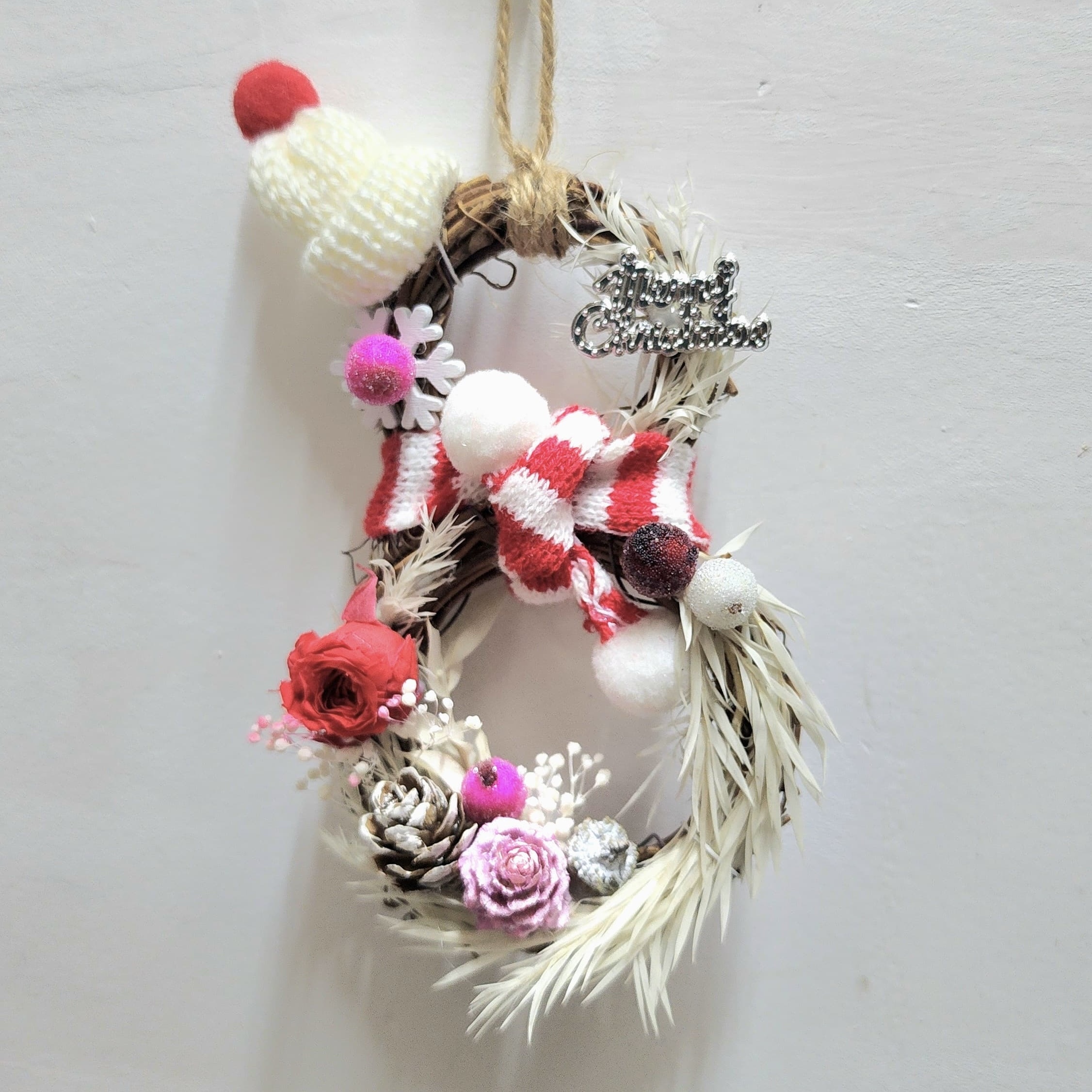 聖誕雪人花環 (XB08)