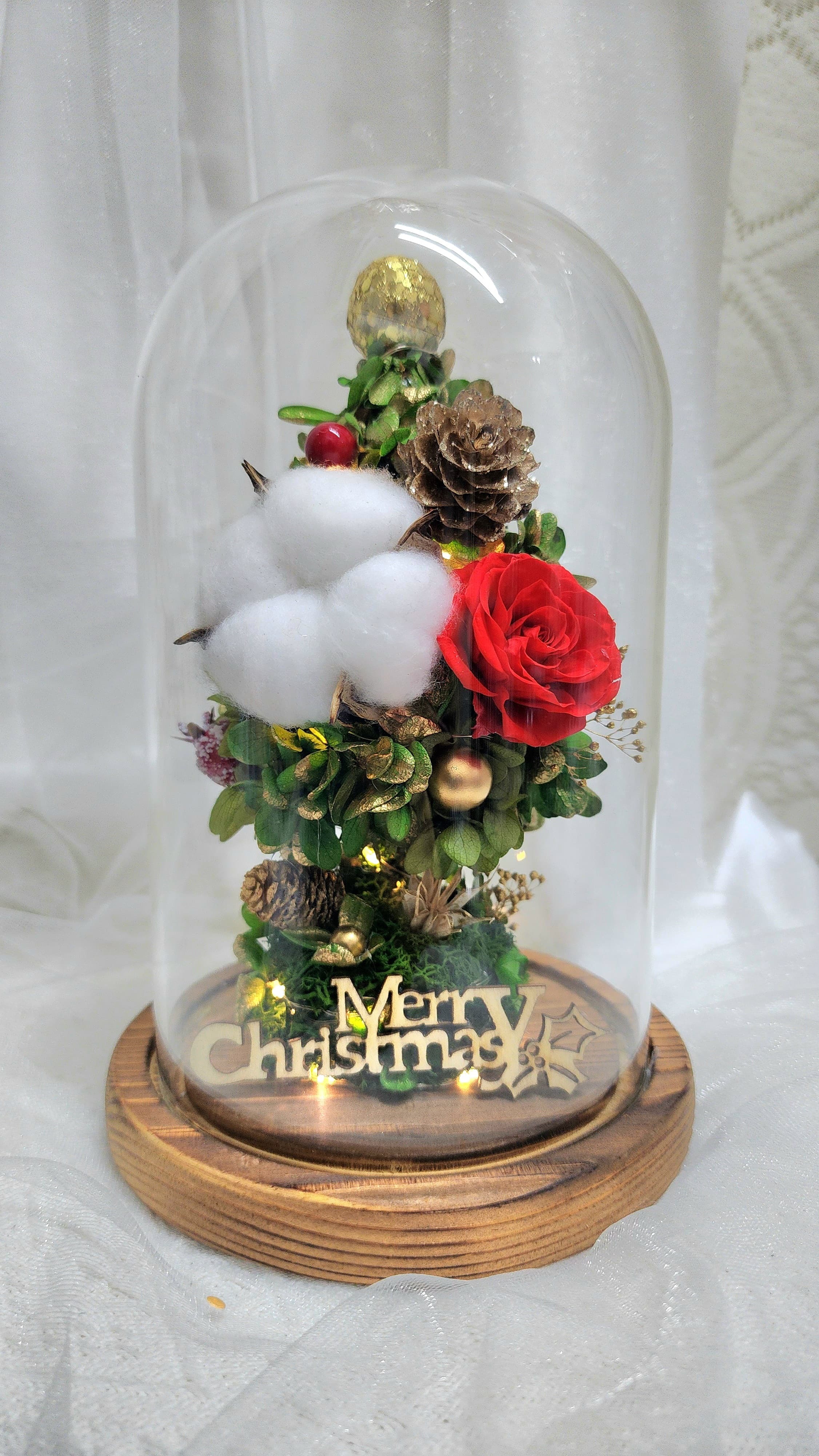 玻璃瓶聖誕樹 (XG02)