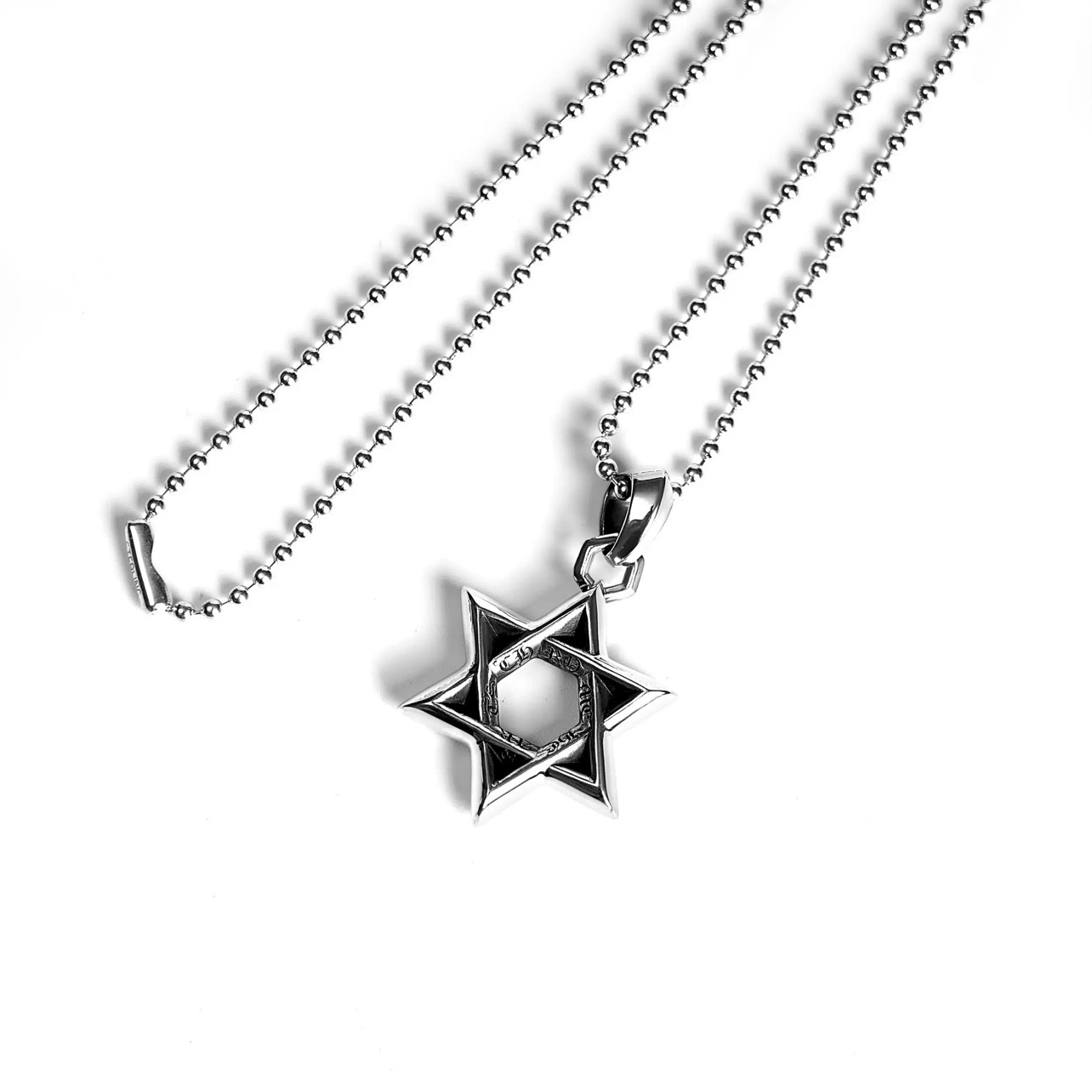 Chrome Hearts Small Star of David Pendant,Chrome Hearts accessories,Chrome hearts pendant on sale,Chrome hearts pendant outlet,Chrome hearts pendant authenticit