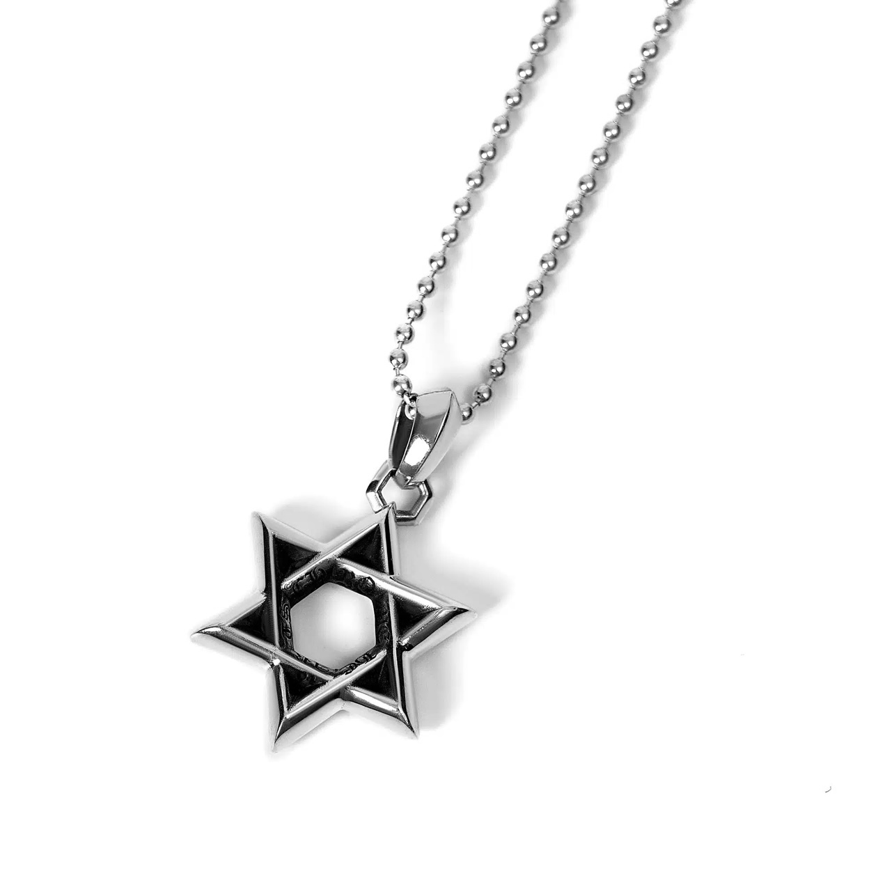Chrome Hearts Small Star of David Pendant,Chrome Hearts accessories,Chrome hearts pendant on sale,Chrome hearts pendant outlet,Chrome hearts pendant authenticit