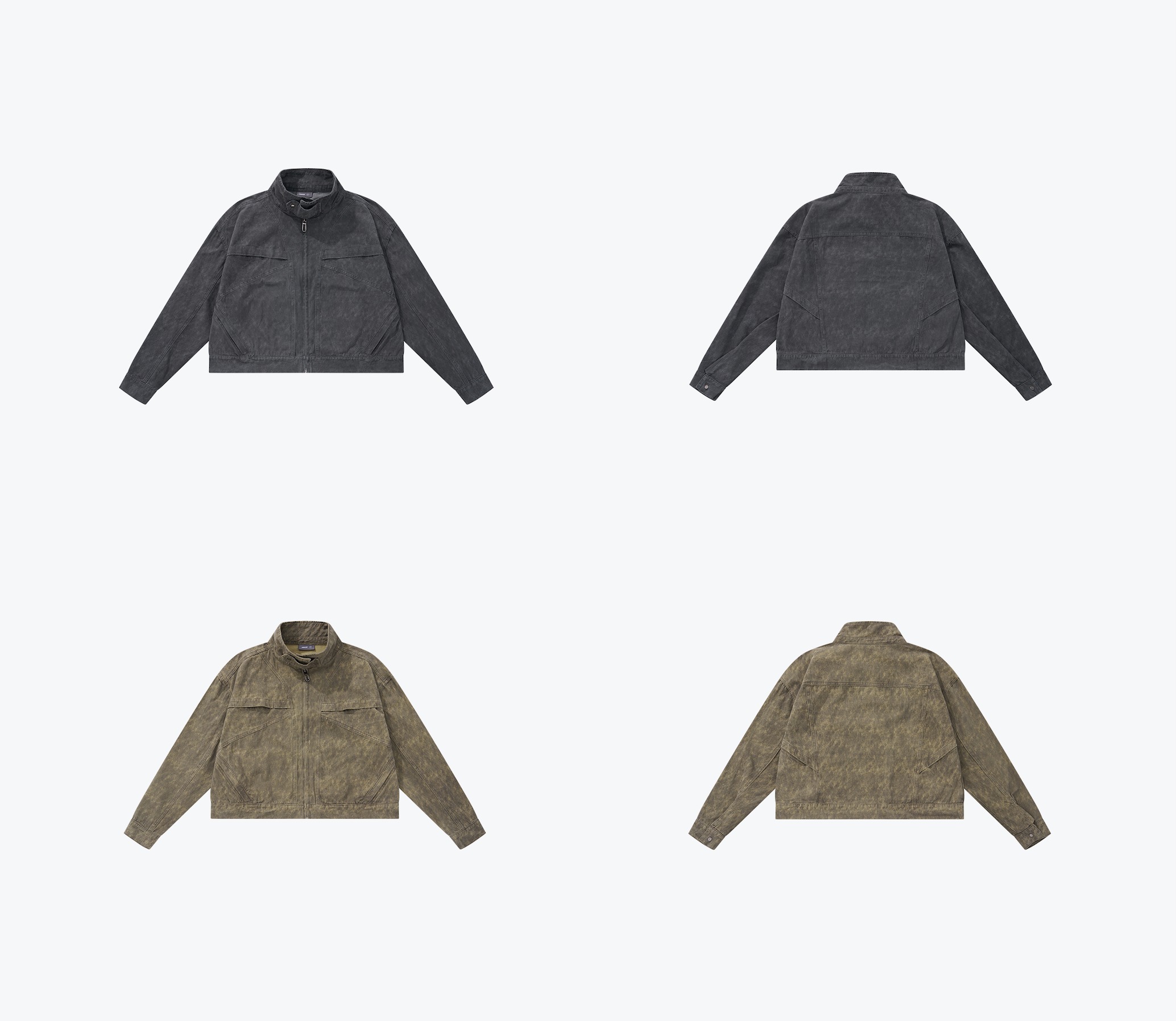 SENSE Washed Crop Jacket