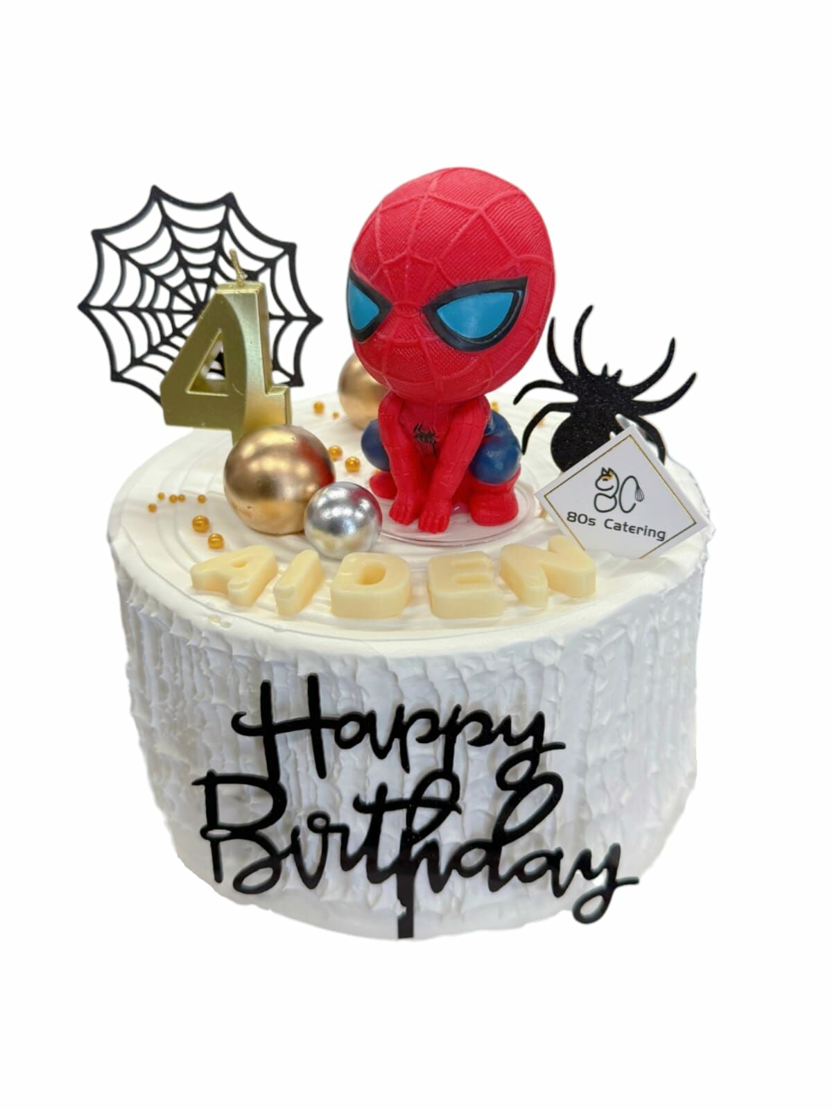 Q牌蜘蛛俠主題蛋糕