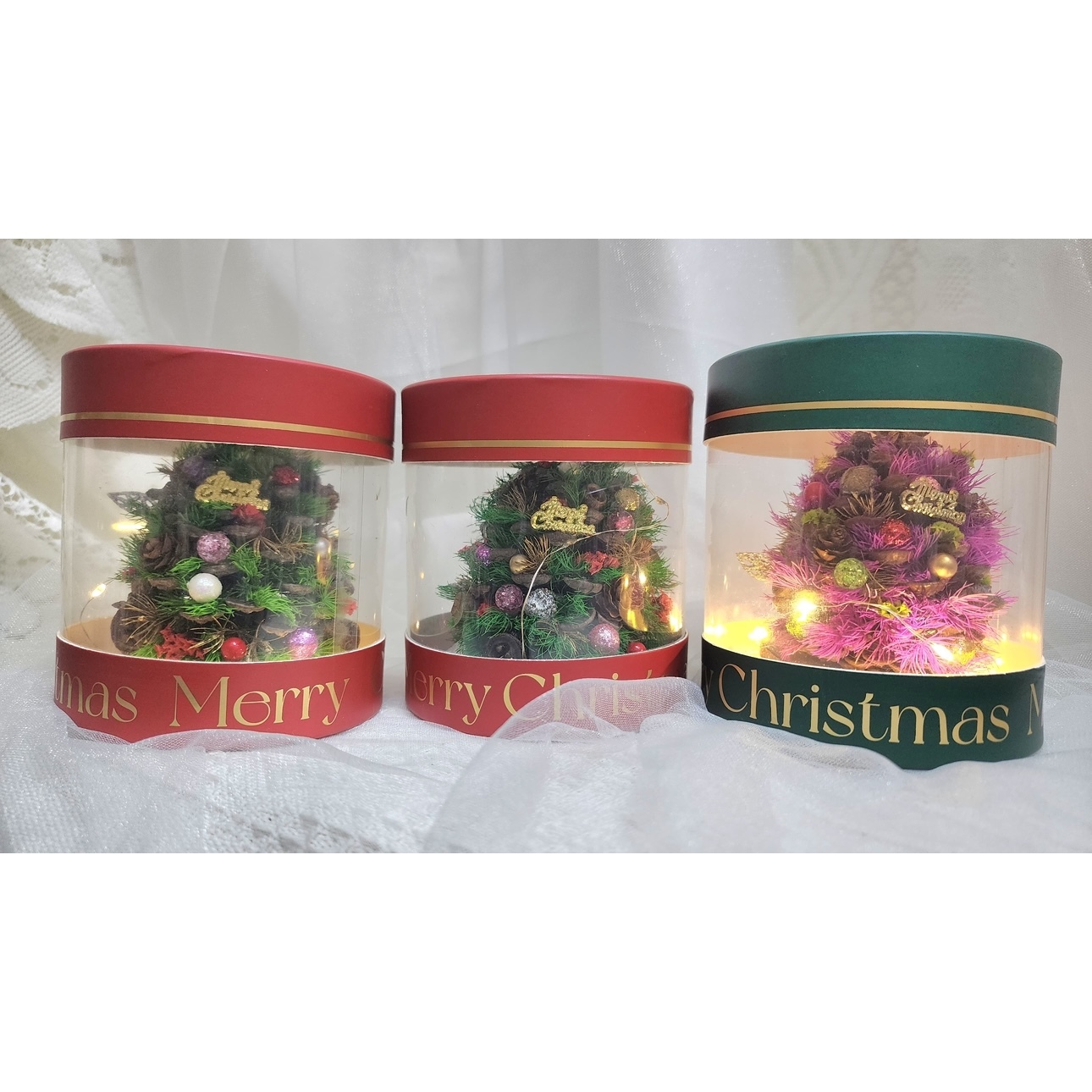 圓盒聖誕樹 (XA04)