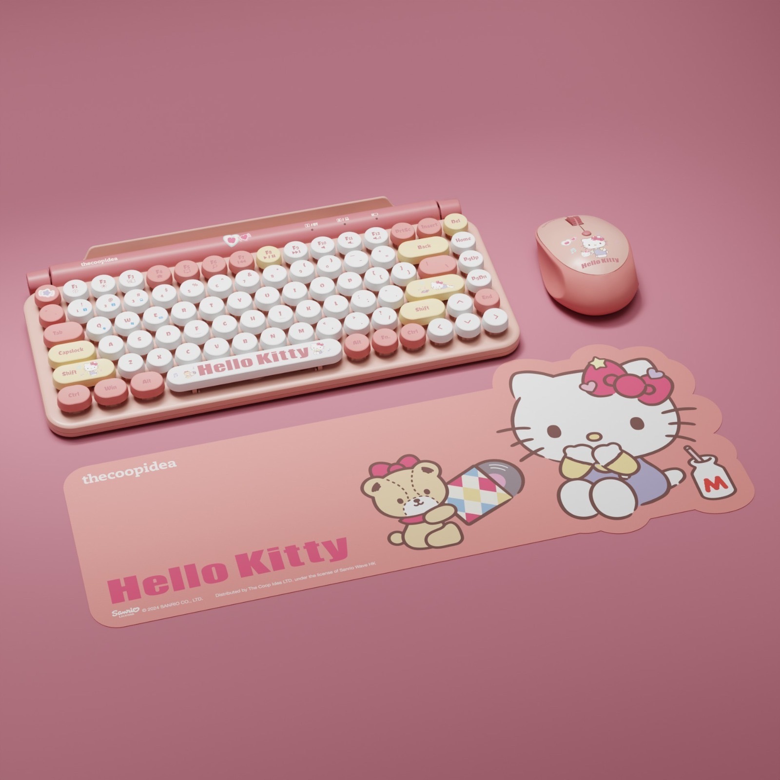 Sanrio Retro Bluetooth Keyboard & Mouse Set