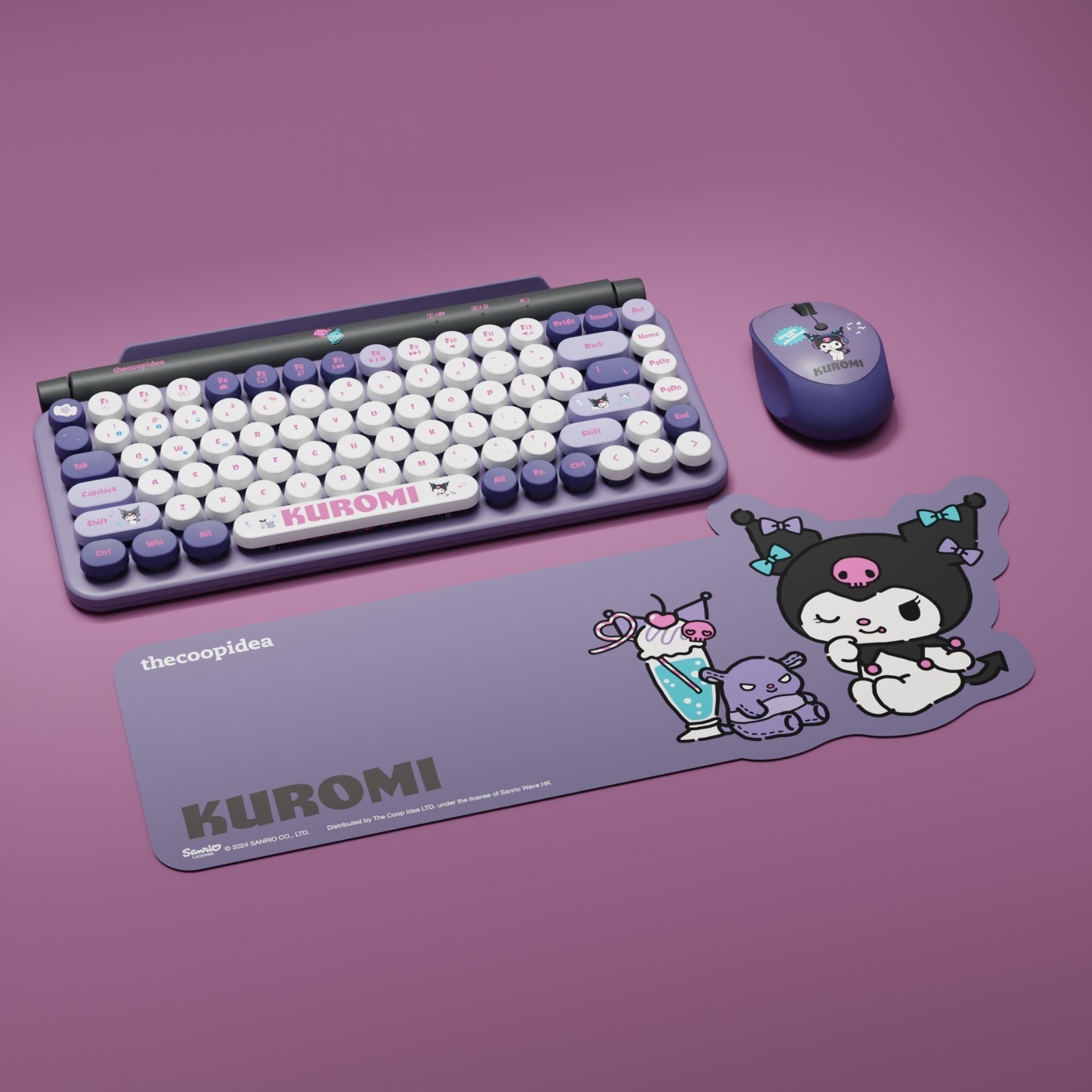 Sanrio Retro Bluetooth Keyboard & Mouse Set