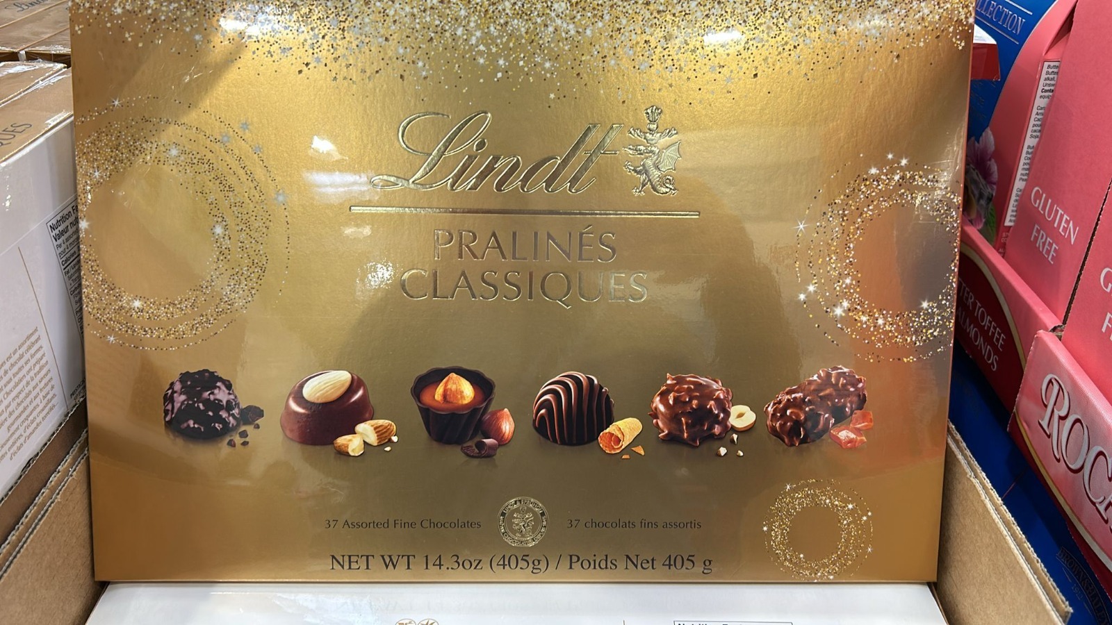 Lindt 經典含餡可可球禮盒