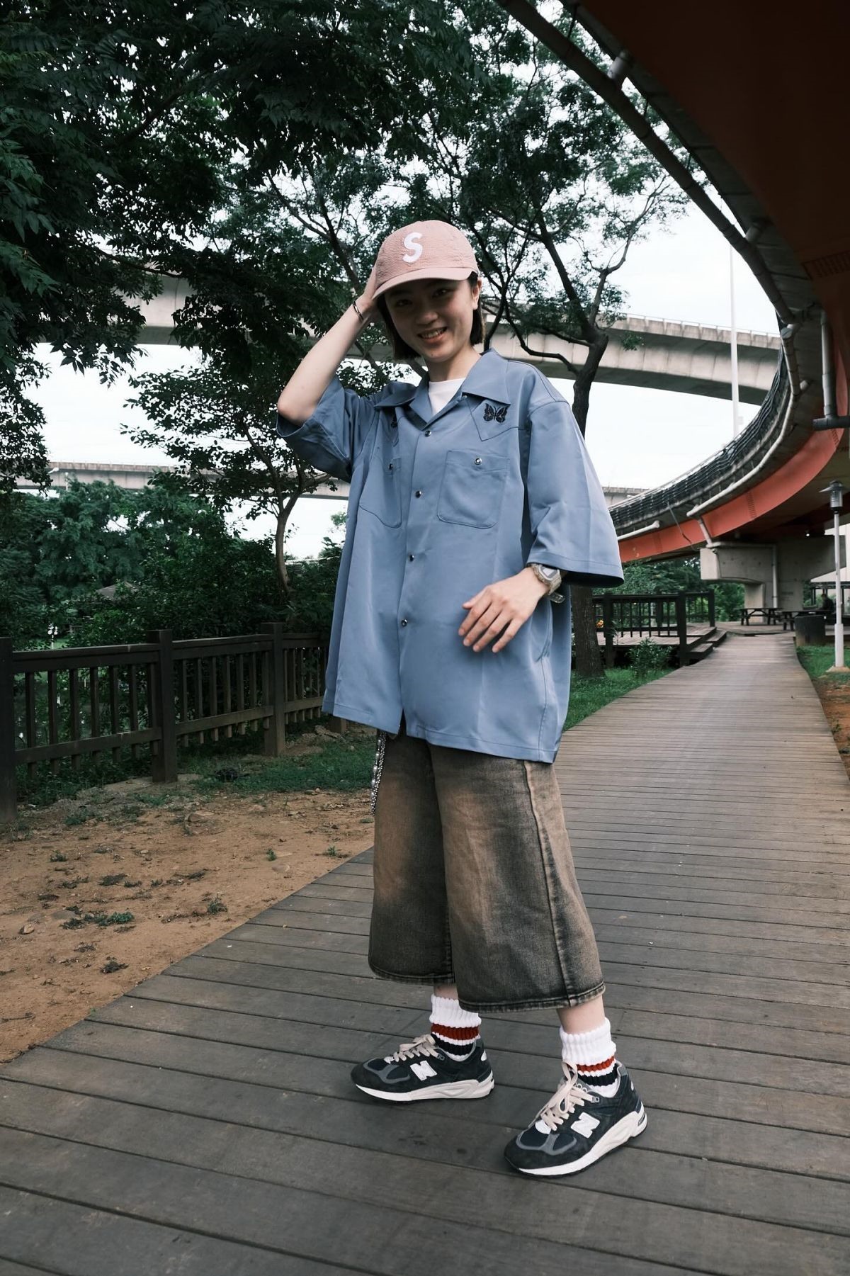 【VISUAL】經典橫紋泡泡【津白】