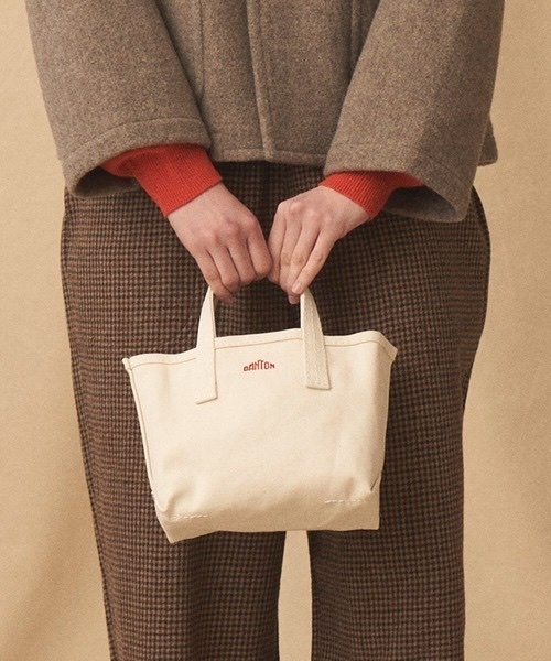 DANTON / COTTON CANVAS TOTE BAG〈VOSGES PETIT〉