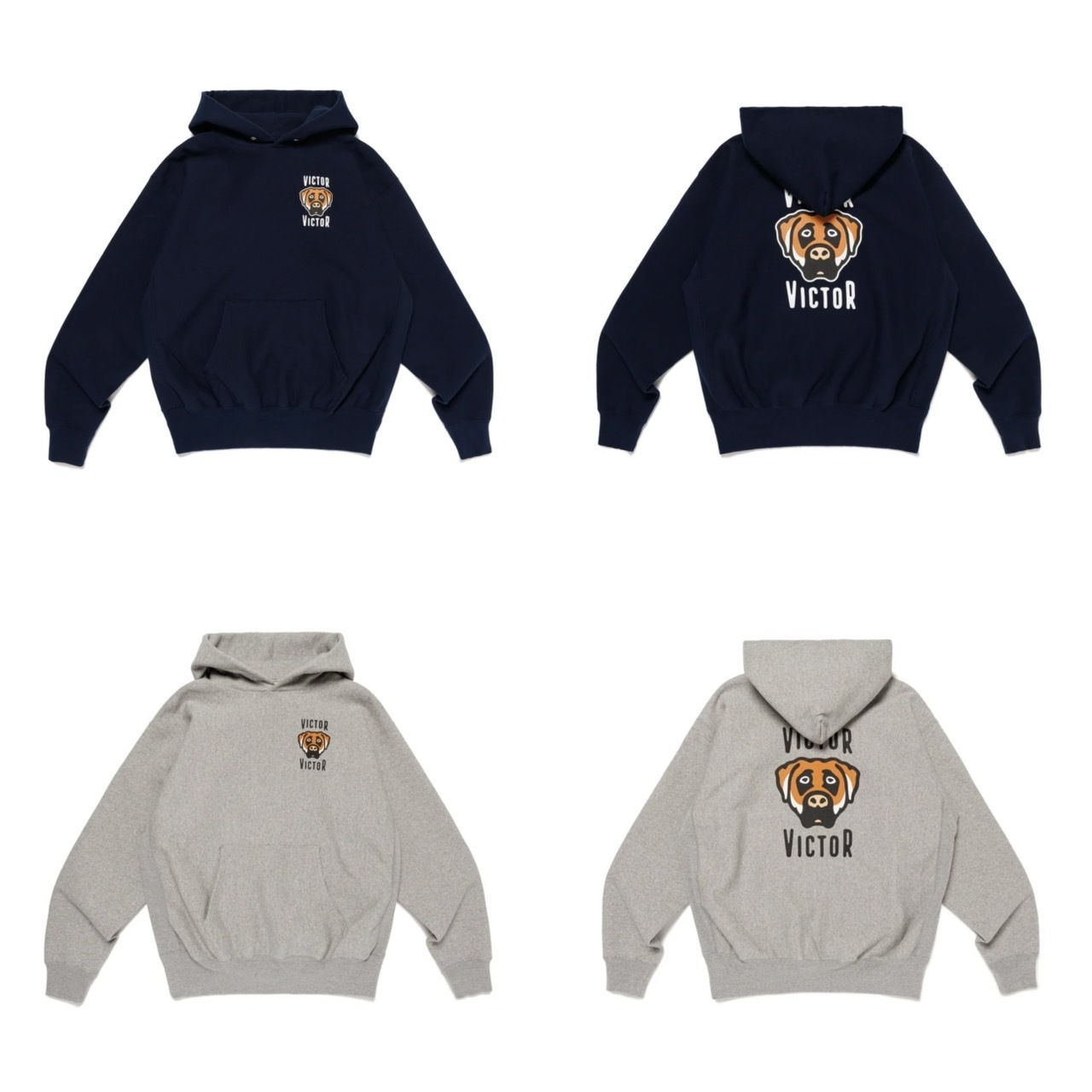 VICTOR VICTOR HEAVYWEIGHT HOODIE 土佐狗 圖案 帽踢 VV03CS002