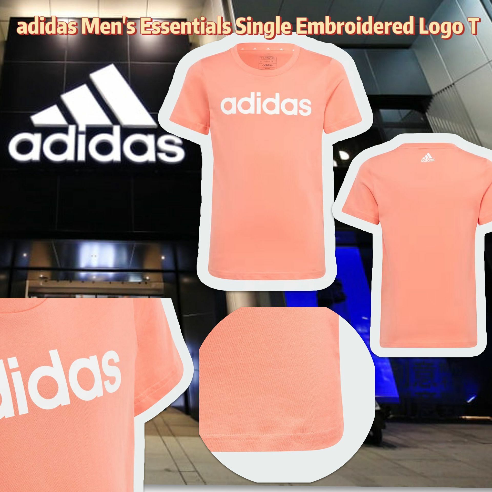 【預購】ADIDAS  Embroidered G121712 男裝TEE