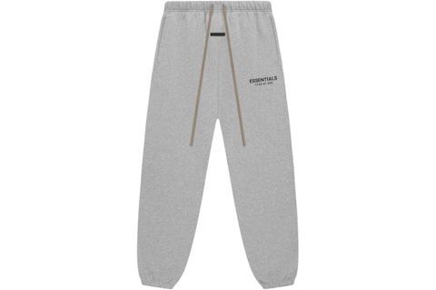 Fear of God Essentials FW24 Fleece Essential Sweatpants  Light Heather Gray |淺灰
