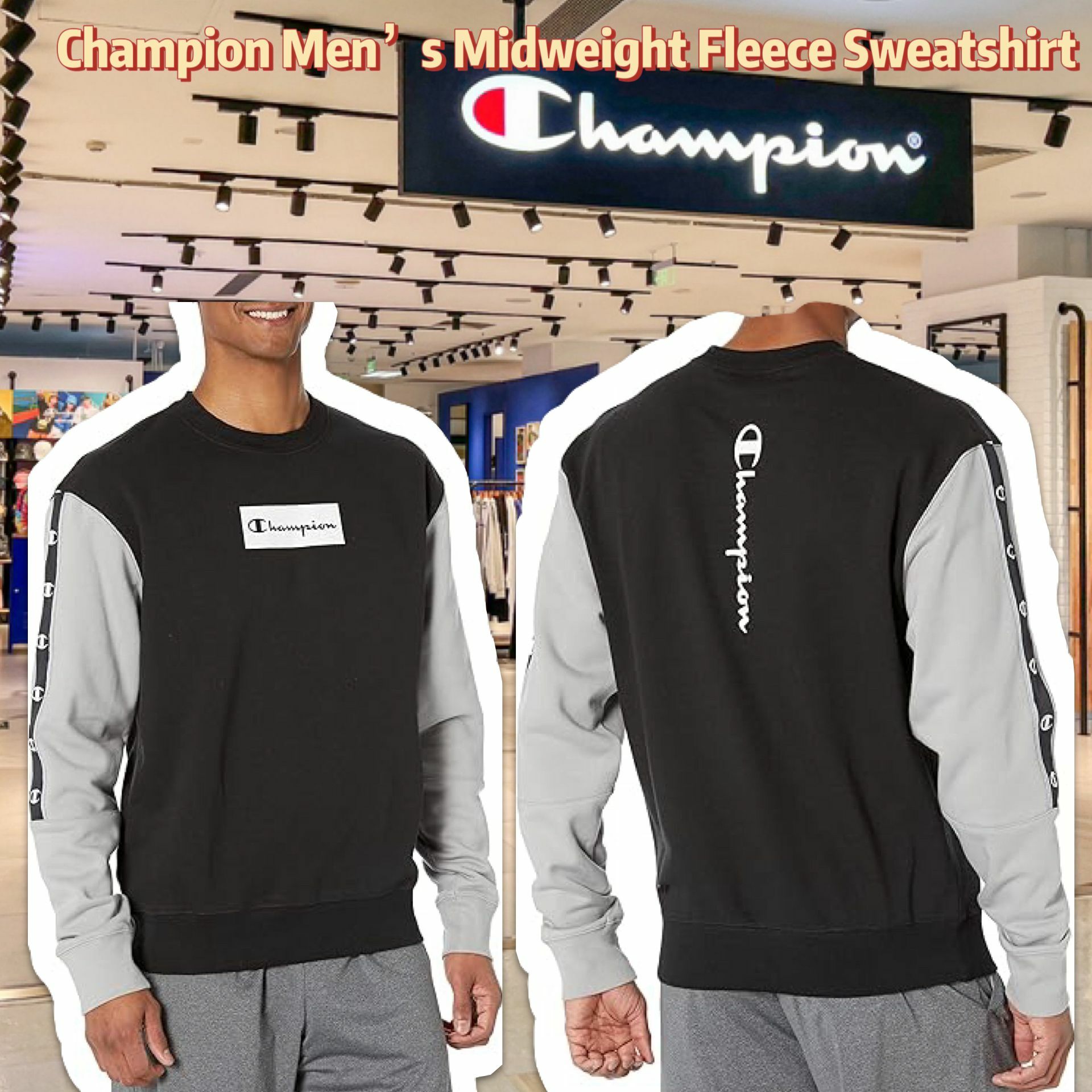 【預購】Champion G121715 男裝長袖上衣