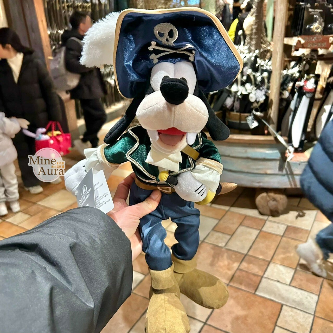 海盜系列 高飛狗 Goofy 娃娃 玩偶 -上海迪士尼樂園