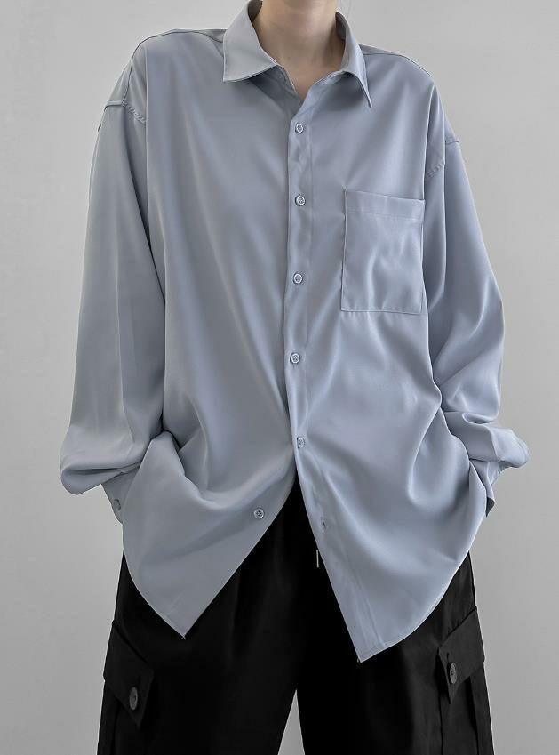 淨色長袖恤衫 S2303