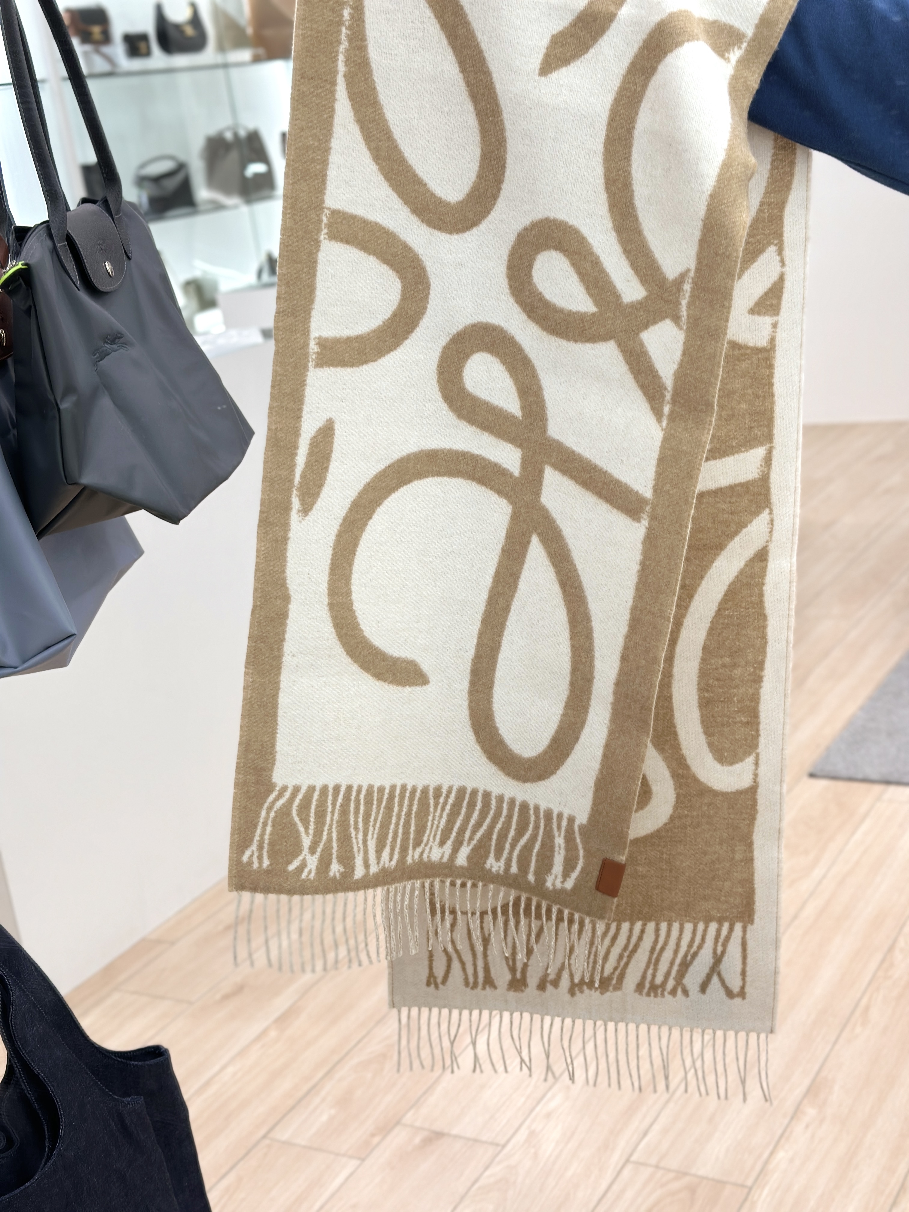 LOEWE Scarf In Wool And Cashmere