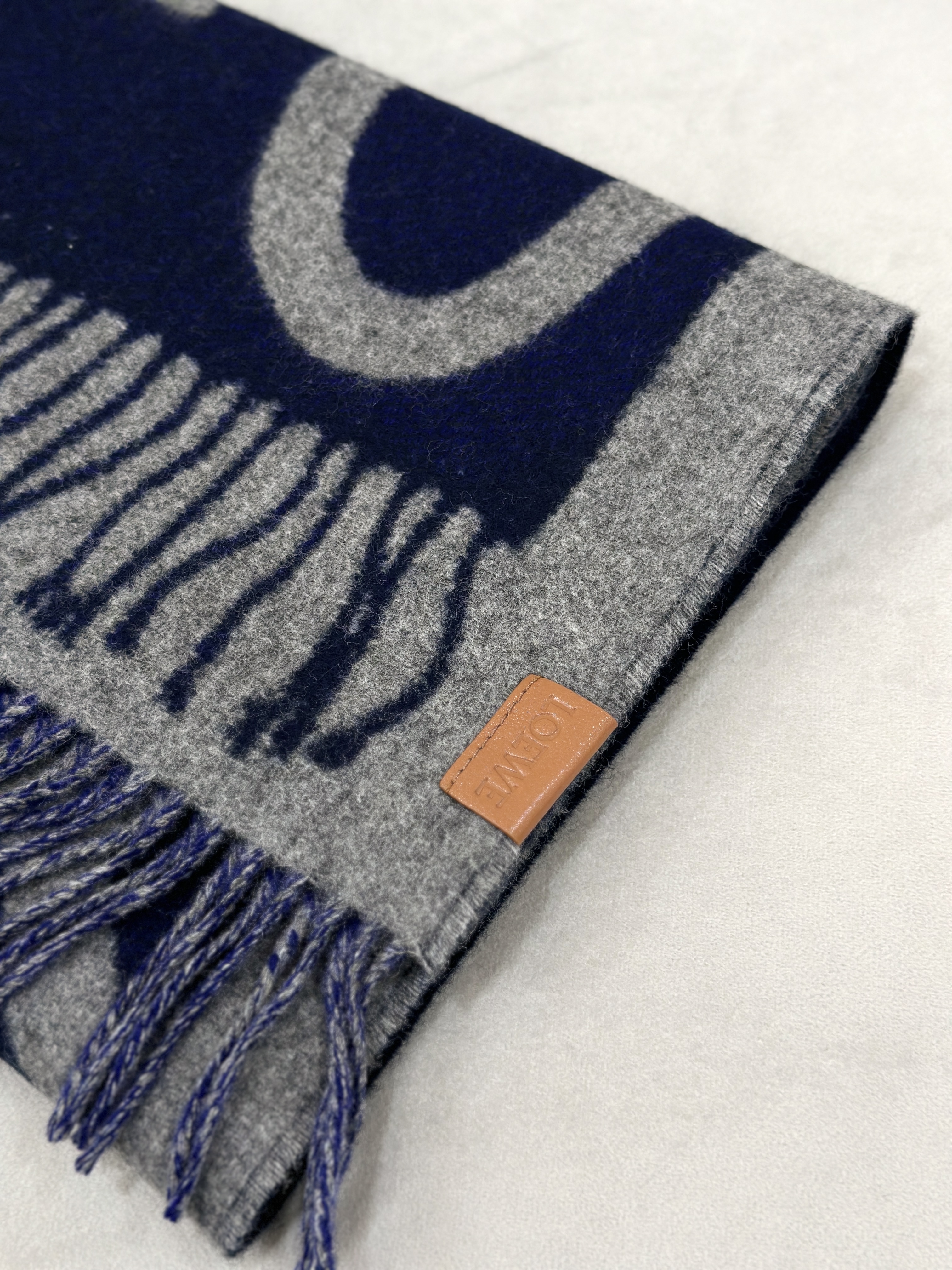 LOEWE Scarf In Wool And Cashmere