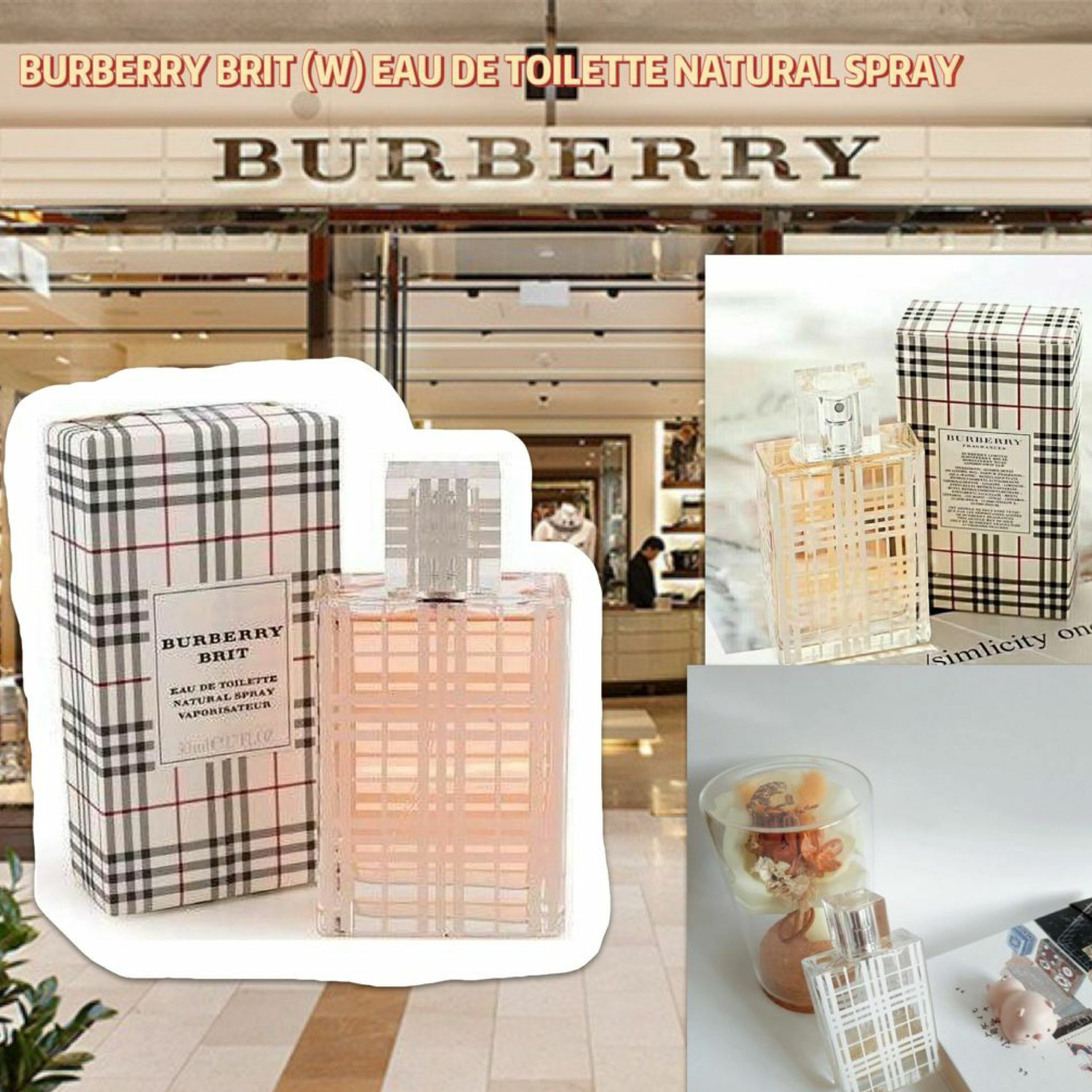 【預購】BURBERRY BRIT G121717 女士香水 50ml