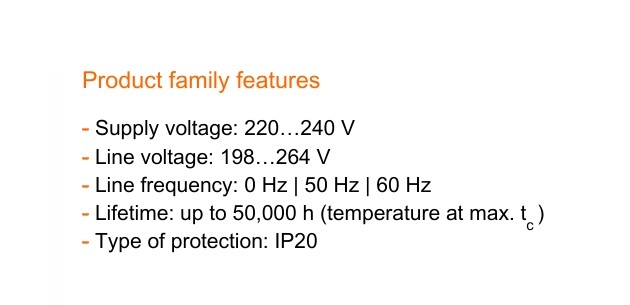 歐司朗 IT DALI  230/220-240/700CS ICUTRONIC DALI CS LED 驅動器
