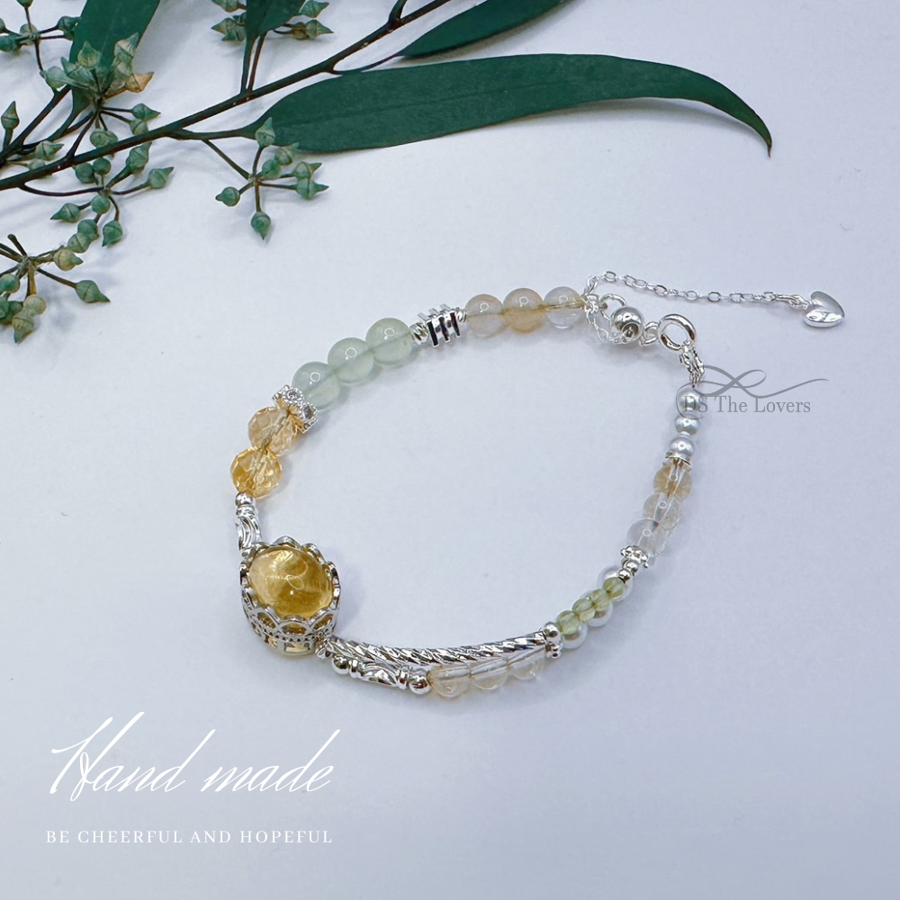 DS The Lovers 天然水晶設計『陽光之韻』水晶手鍊