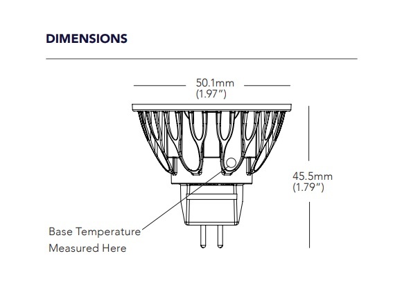 SORAA BRILLANT LED MR16 9W 3000K 36 度 #08740 LED 燈泡