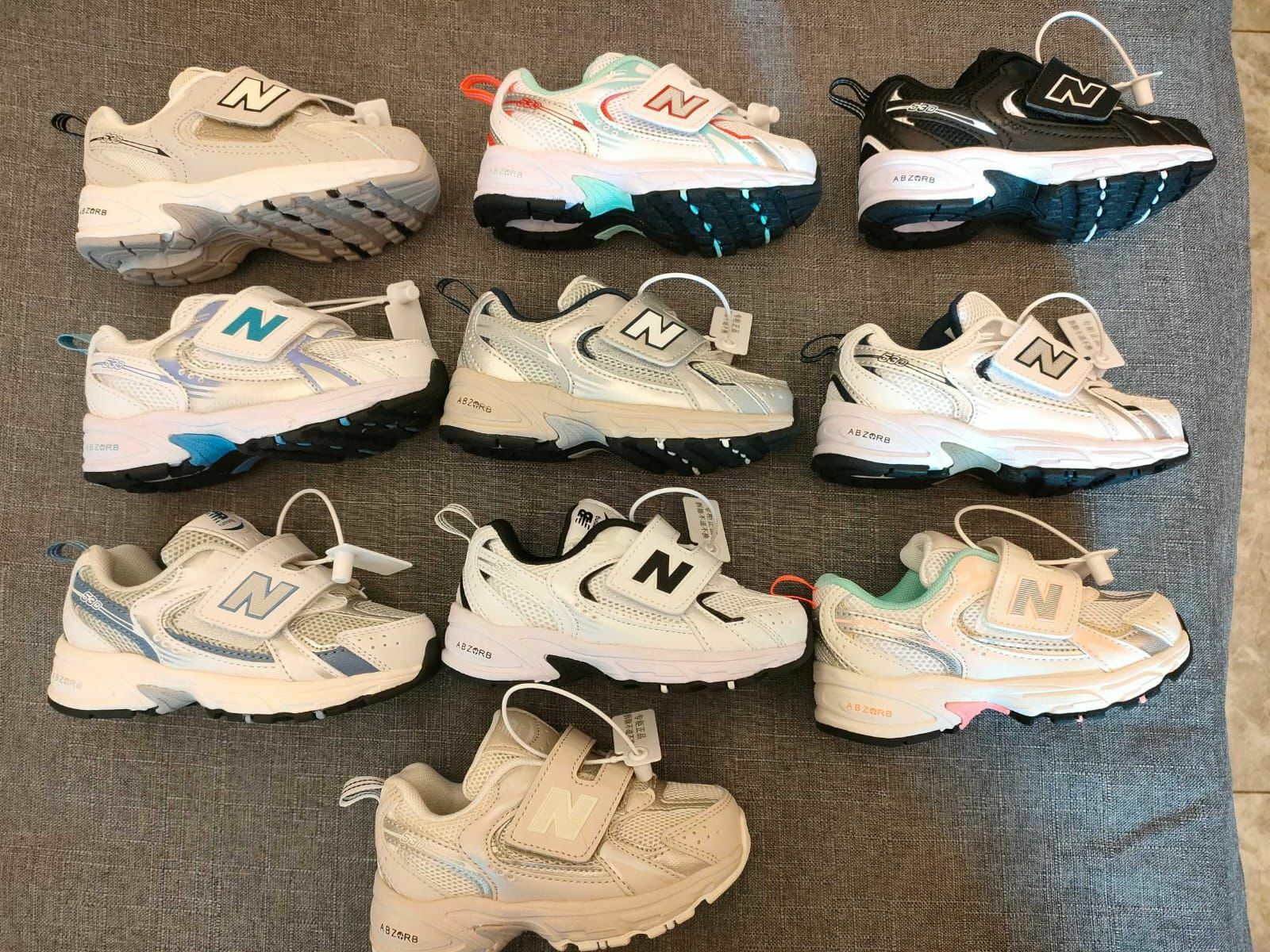 🌟NB 530經典魔術貼兒童鞋（高質）-2402046