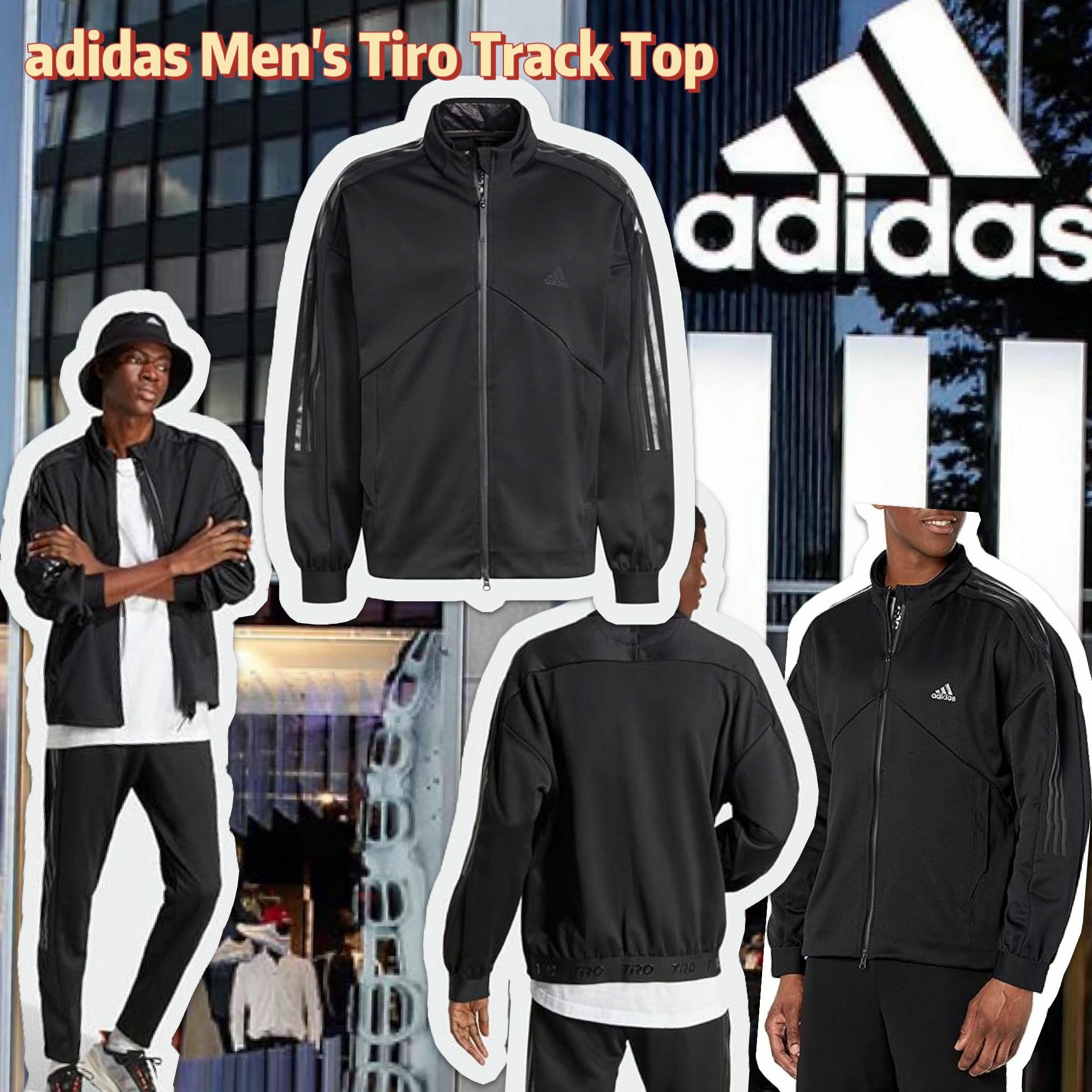 【預購】adidas Tiro Track G121744 男裝拉鏈外套