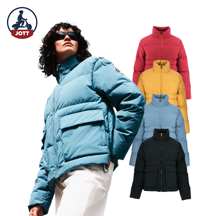 【JOTT】SHE造型口袋羽絨外套
