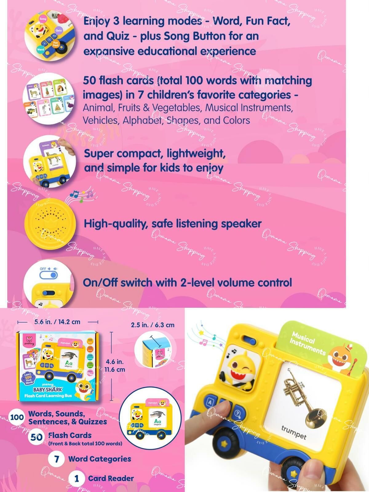 (現貨)Baby Shark讀卡機