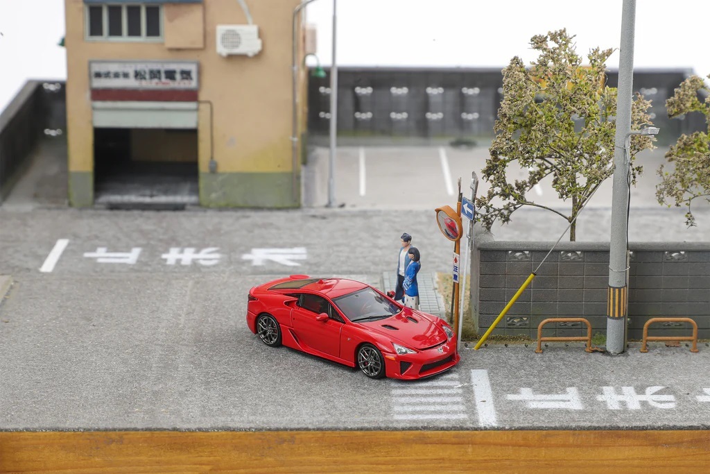1/64 Model 1 x Focal Horizon  Lexus LFA Red LHD (C33206 )