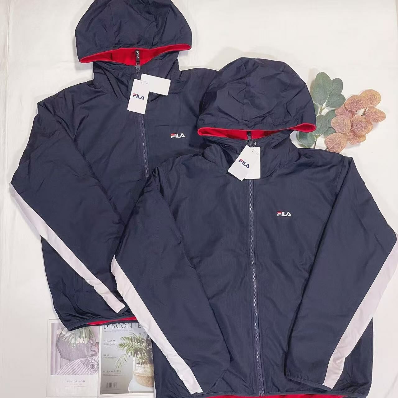 🇯🇵日本代購雙面款FILA LOGO JACKET