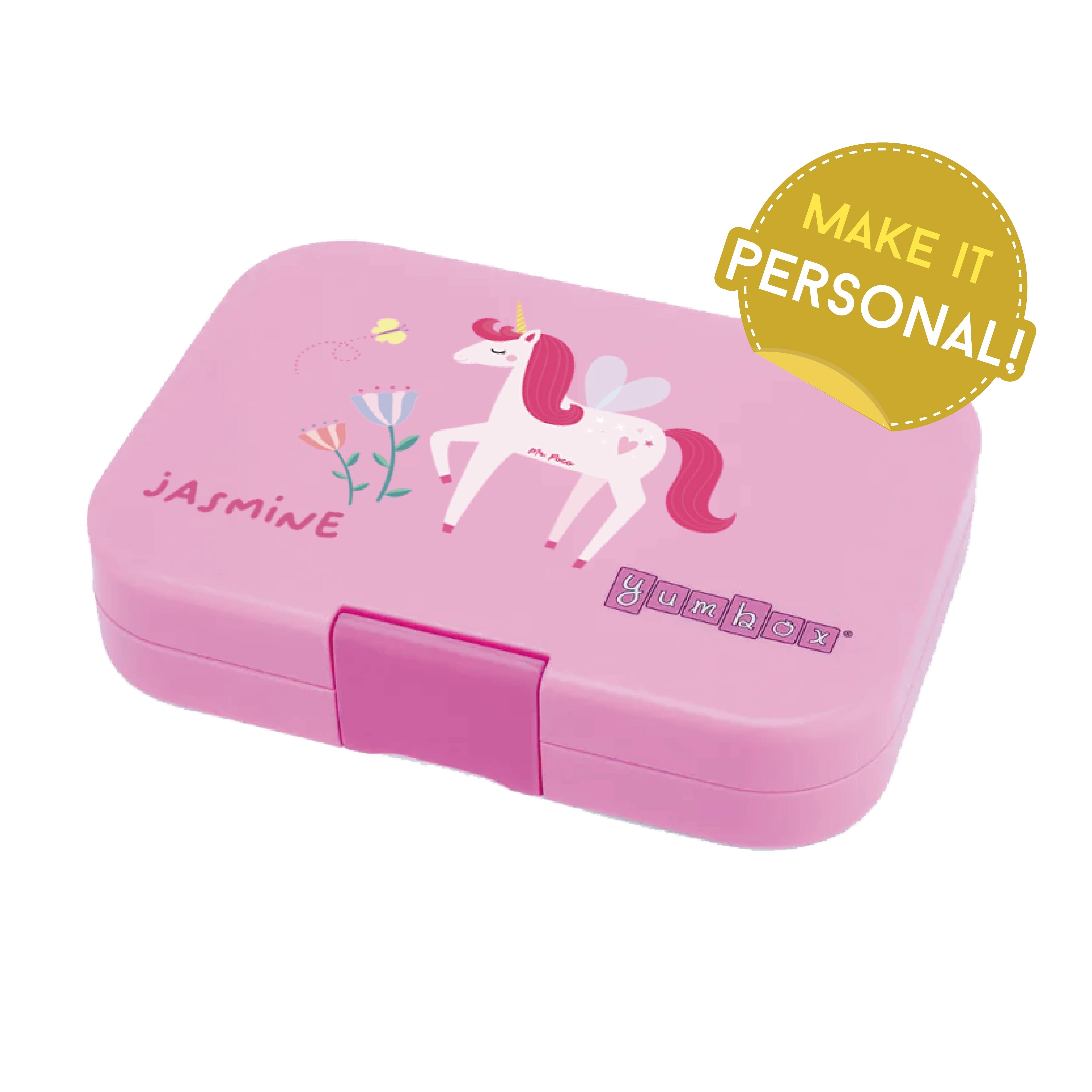 個性化 Yumbox Panino 午餐盒 (4格) - FiFi Pink (Paris)