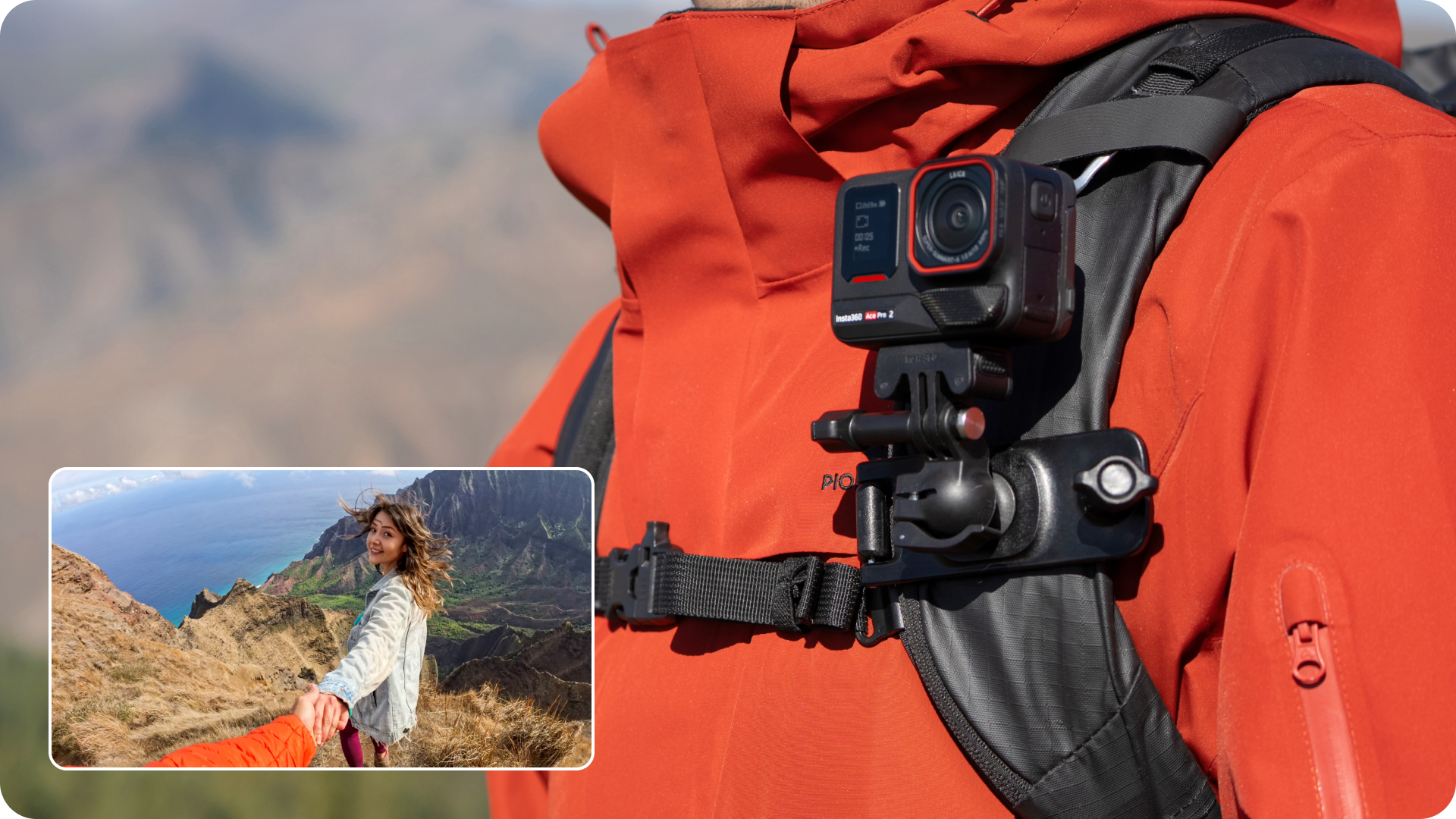 Insta360 Backpack Clip 展示圖