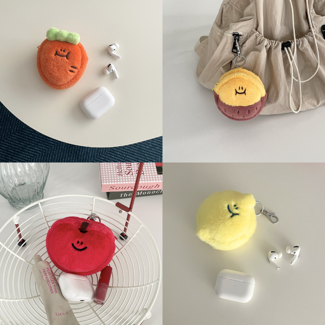 #現貨供應  SECOND MORNING 毛絨造型零錢包 吊飾 收納包