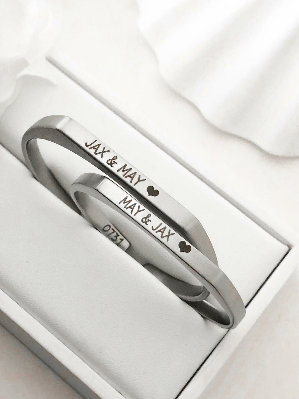 H9 C型開口 訂製手鐲 免費刻字✍🏻