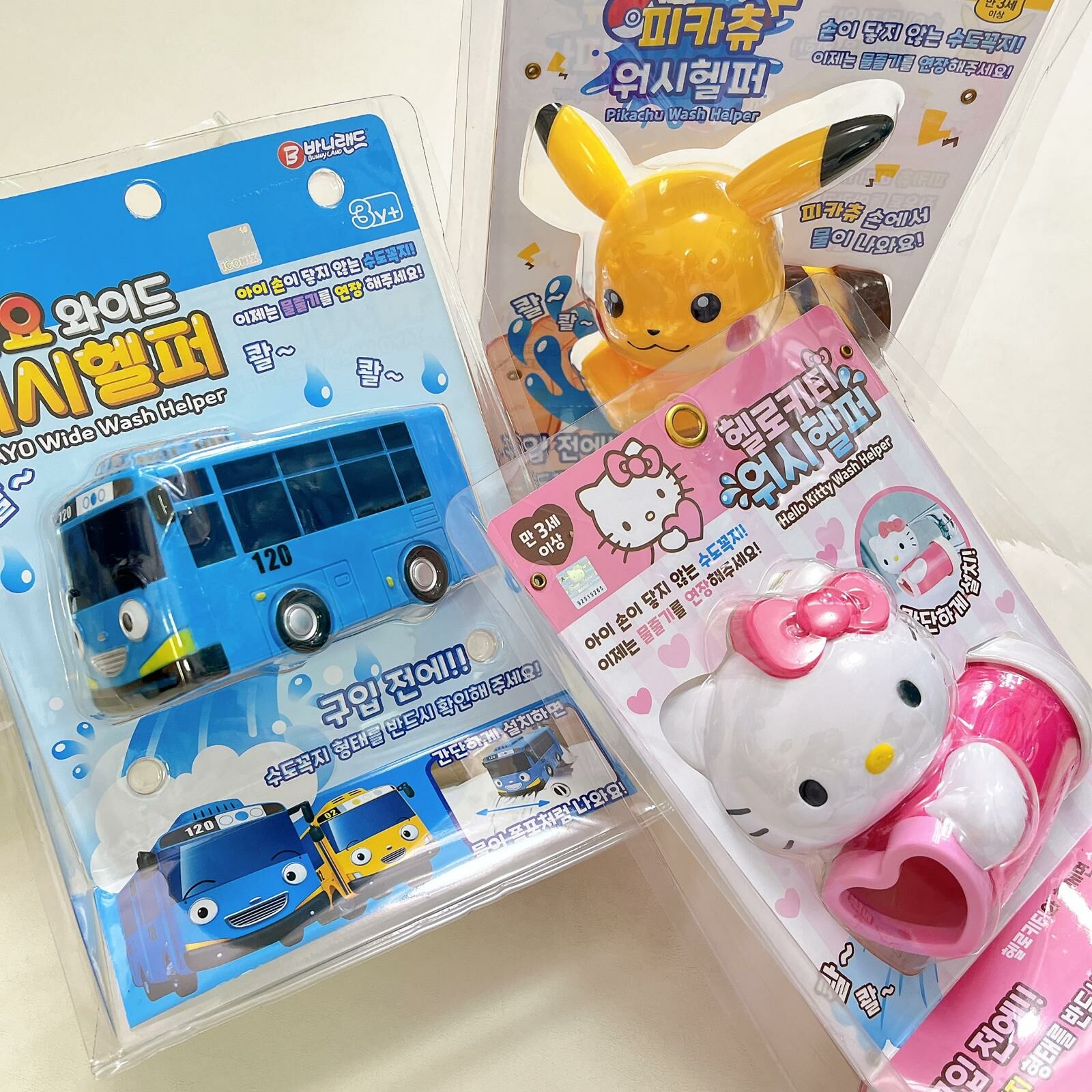 (現貨) 韓國直送水喉延伸器 (Hello Kitty/ Tayo/ 比卡超)