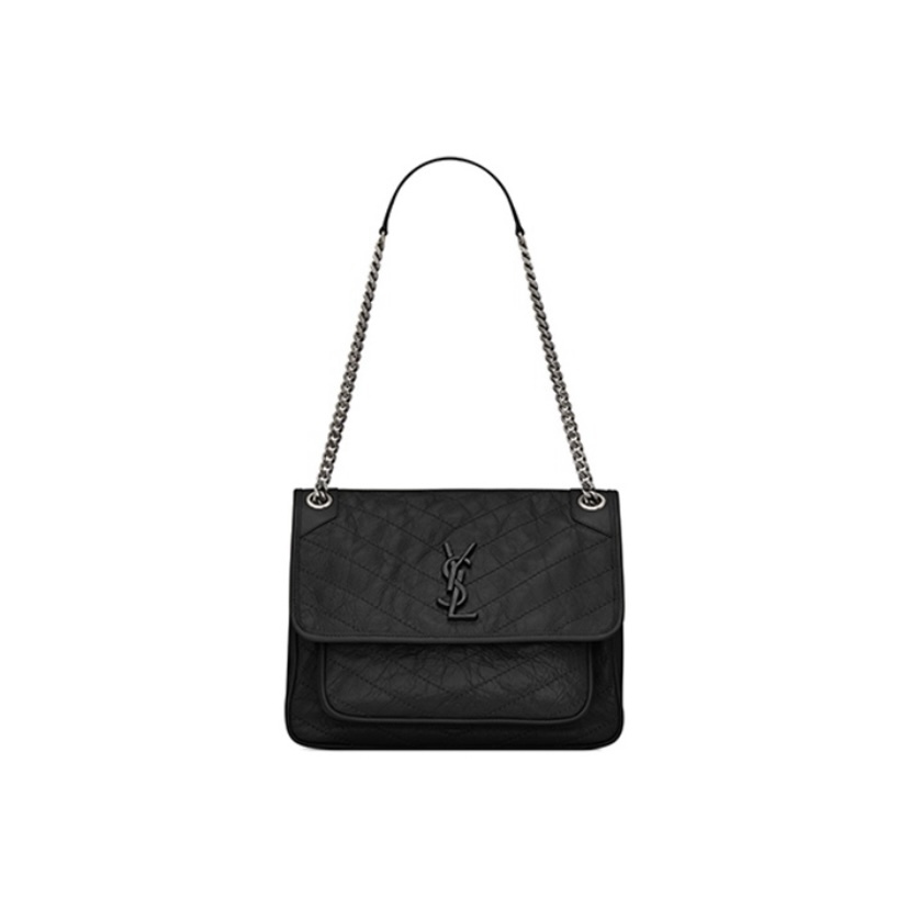 SAINT LAURENT YSL NIKI 復古皮革中型手袋